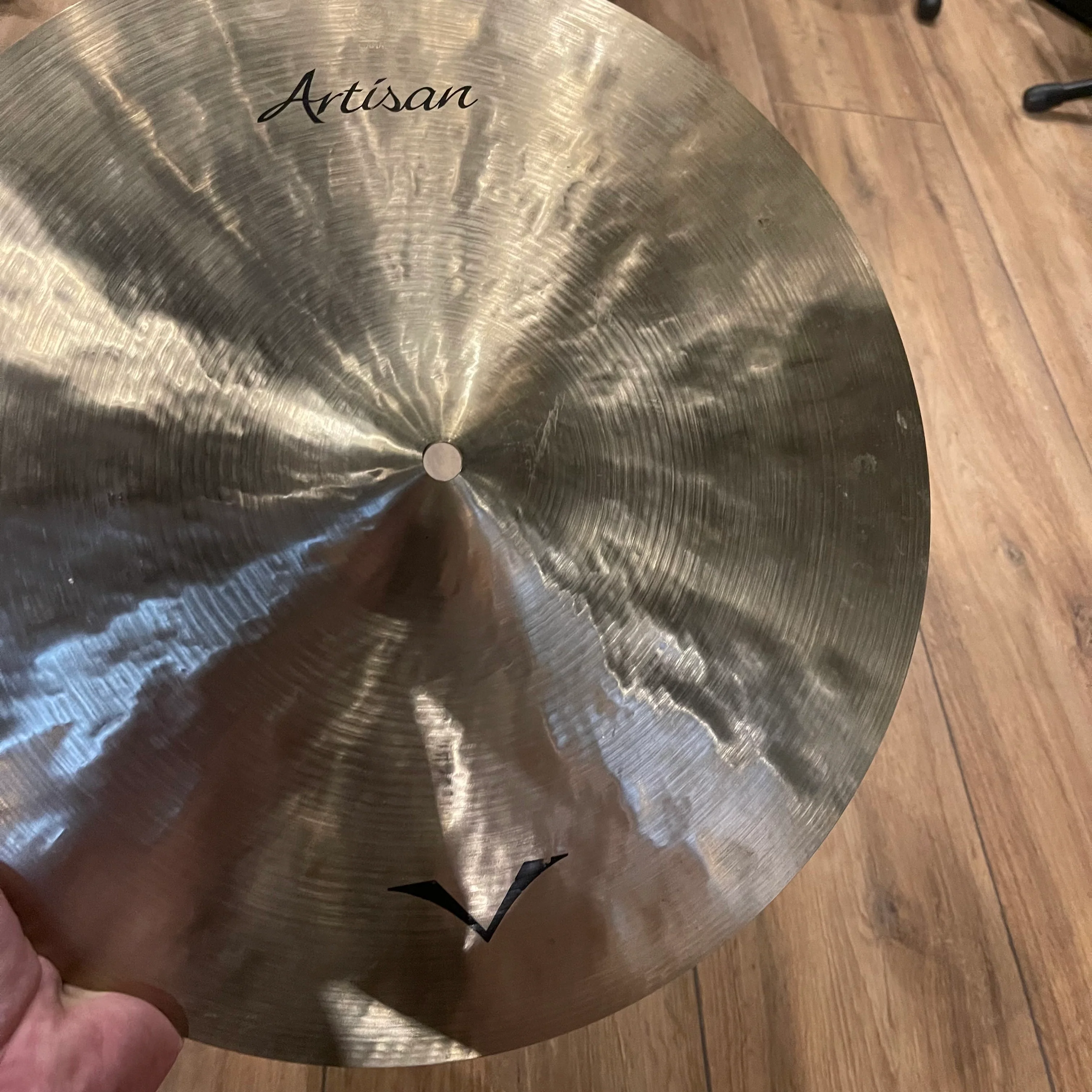 Sabian Artisan 16” Hi Hat Cymbals #1202 - Image 4