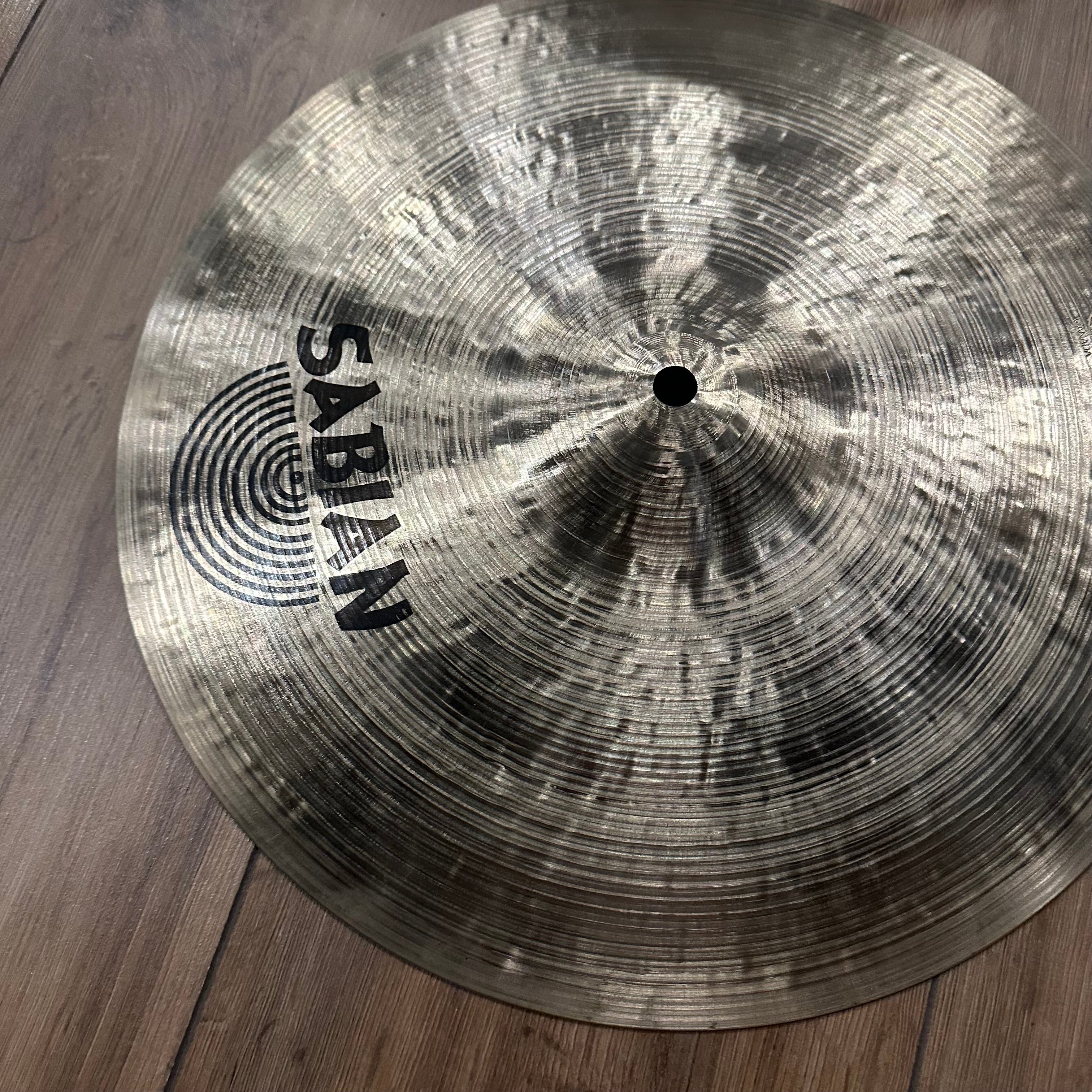 Sabian Crescent 14" Hi Hat Cymbals Jeff Hamilton  #1232 - Image 4