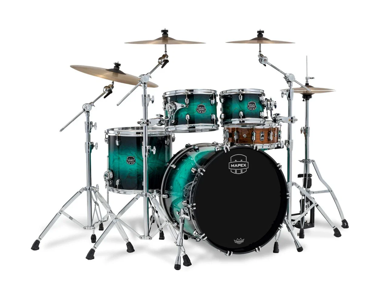 Saturn VI Marine Burst Drum Kit 22" 4pc