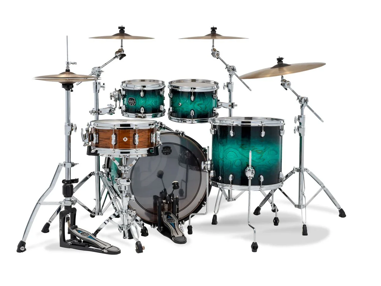 Saturn VI Marine Burst Drum Kit 22" 4pc - Image 3