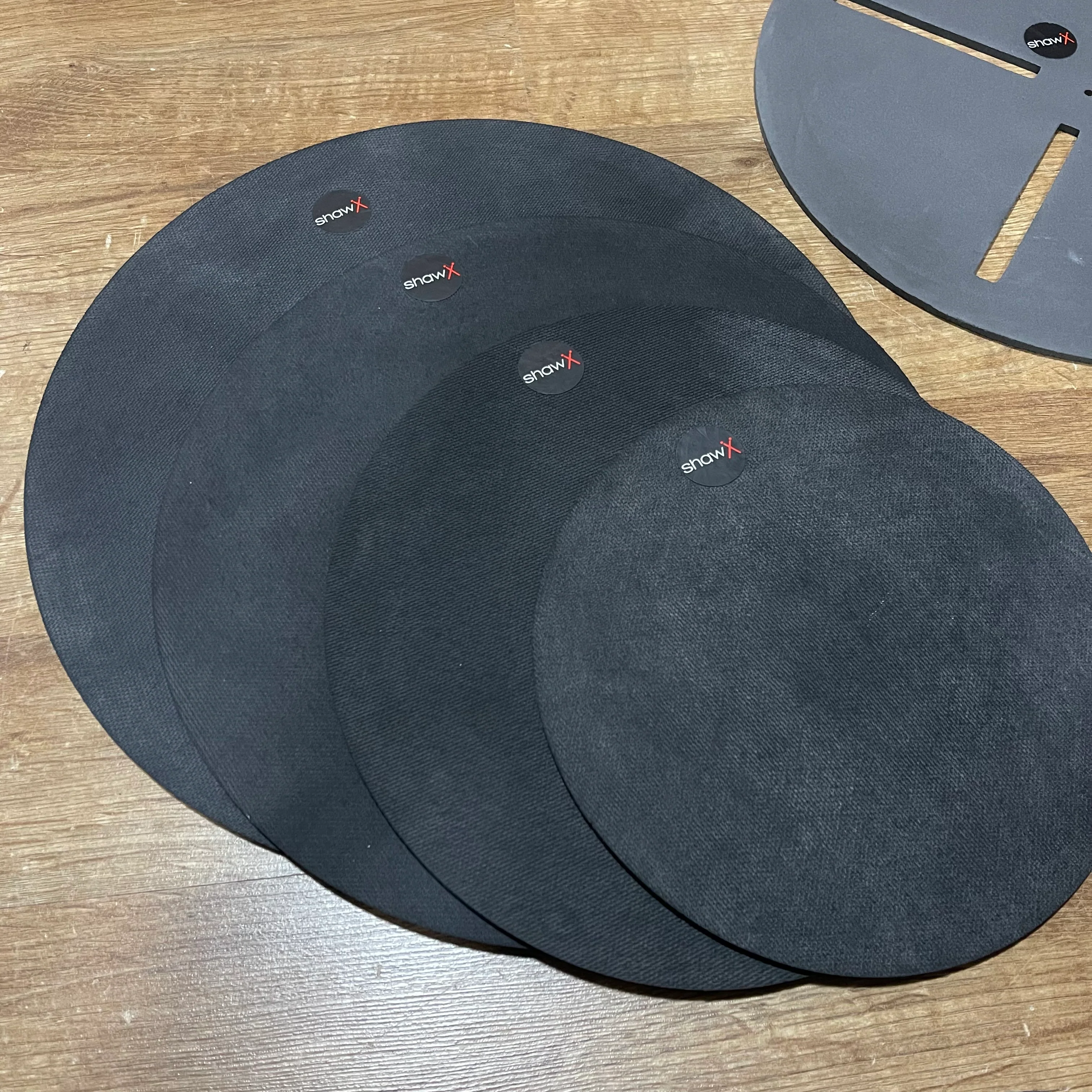 Shaw Drum Kit And Cymbals Silencer Noise Reduction Pads  #1307 - Image 2