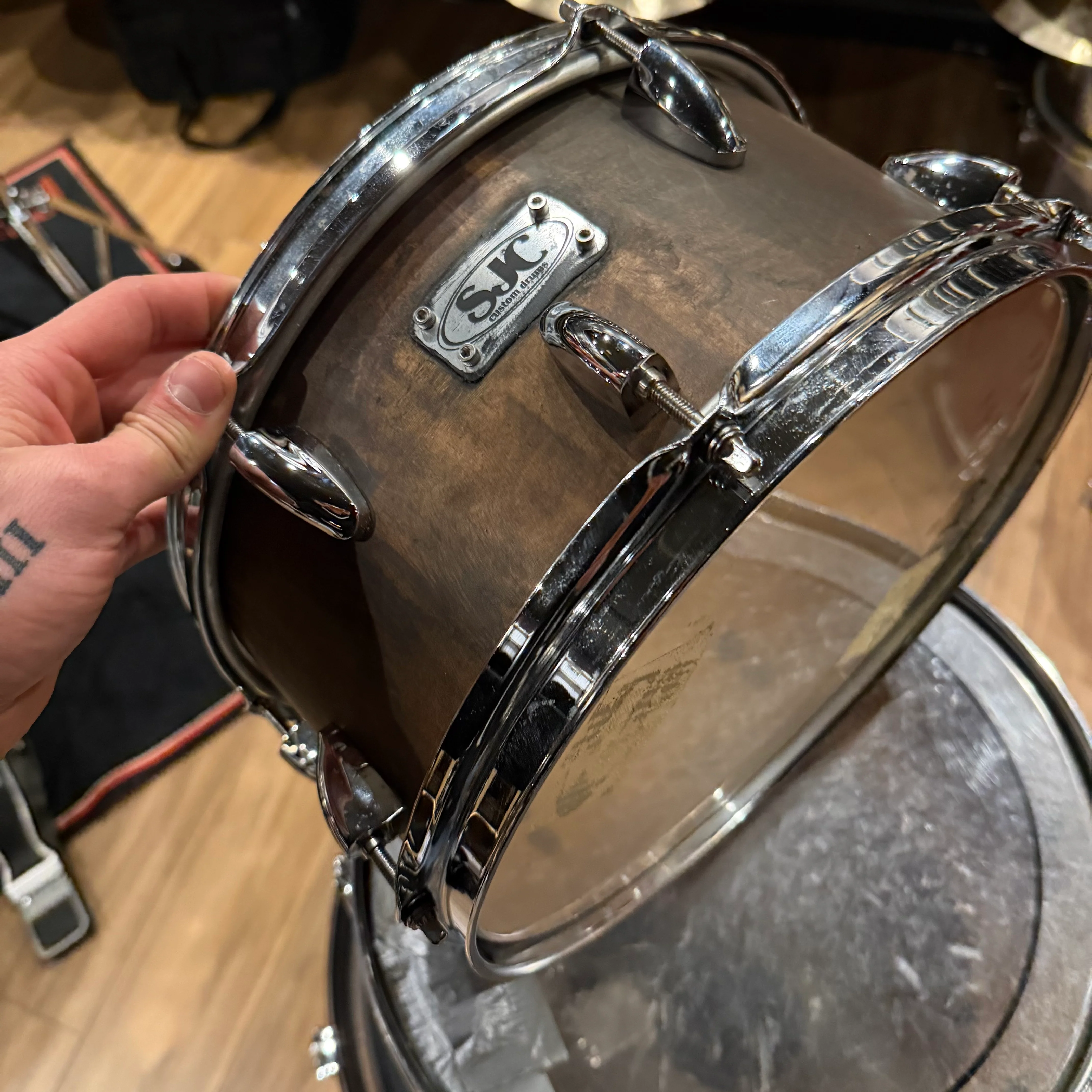 SJC Custom 22" Drum Kit #1292 - Image 4