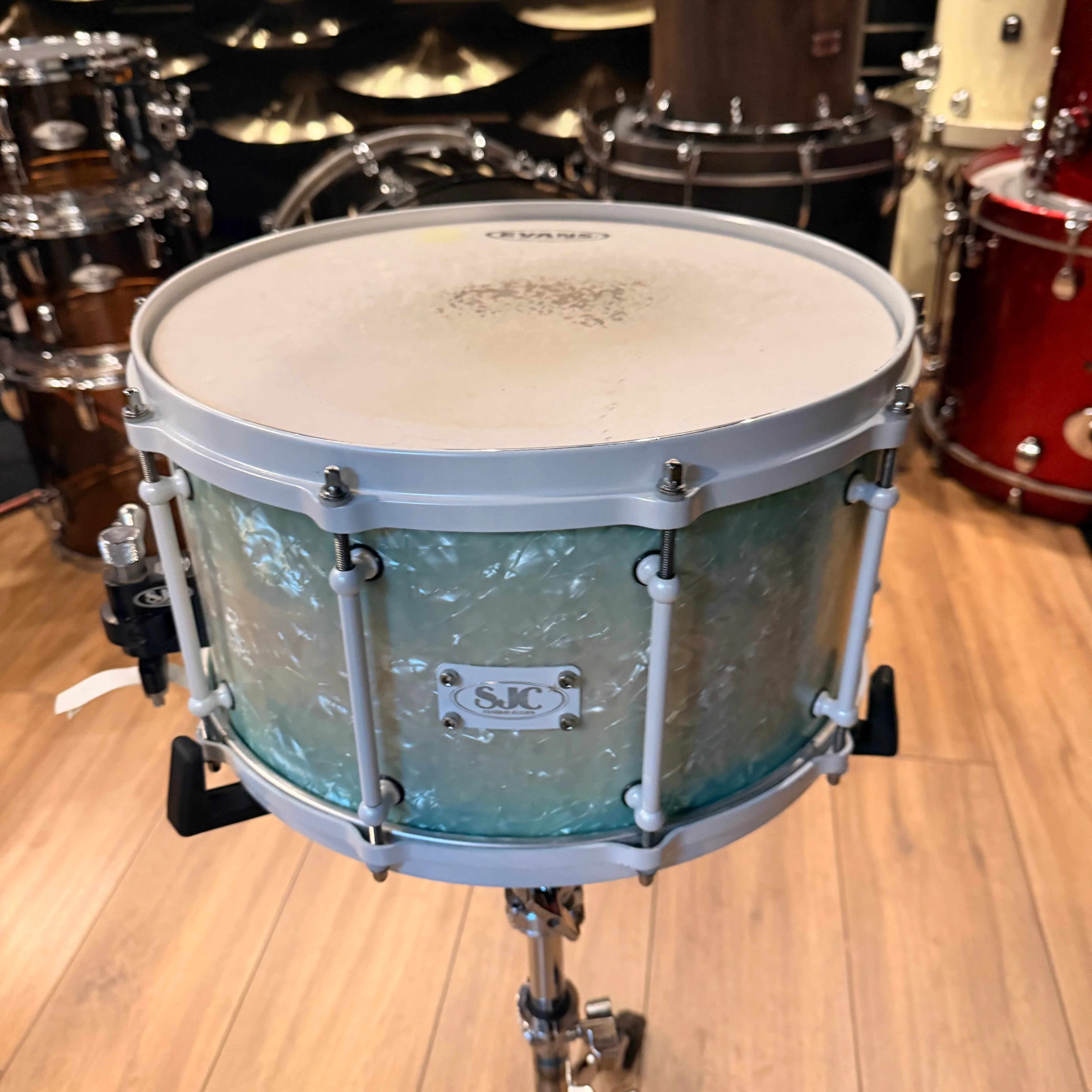 SJC Custom Snare Drum 14” x 8” #1292 - Image 3
