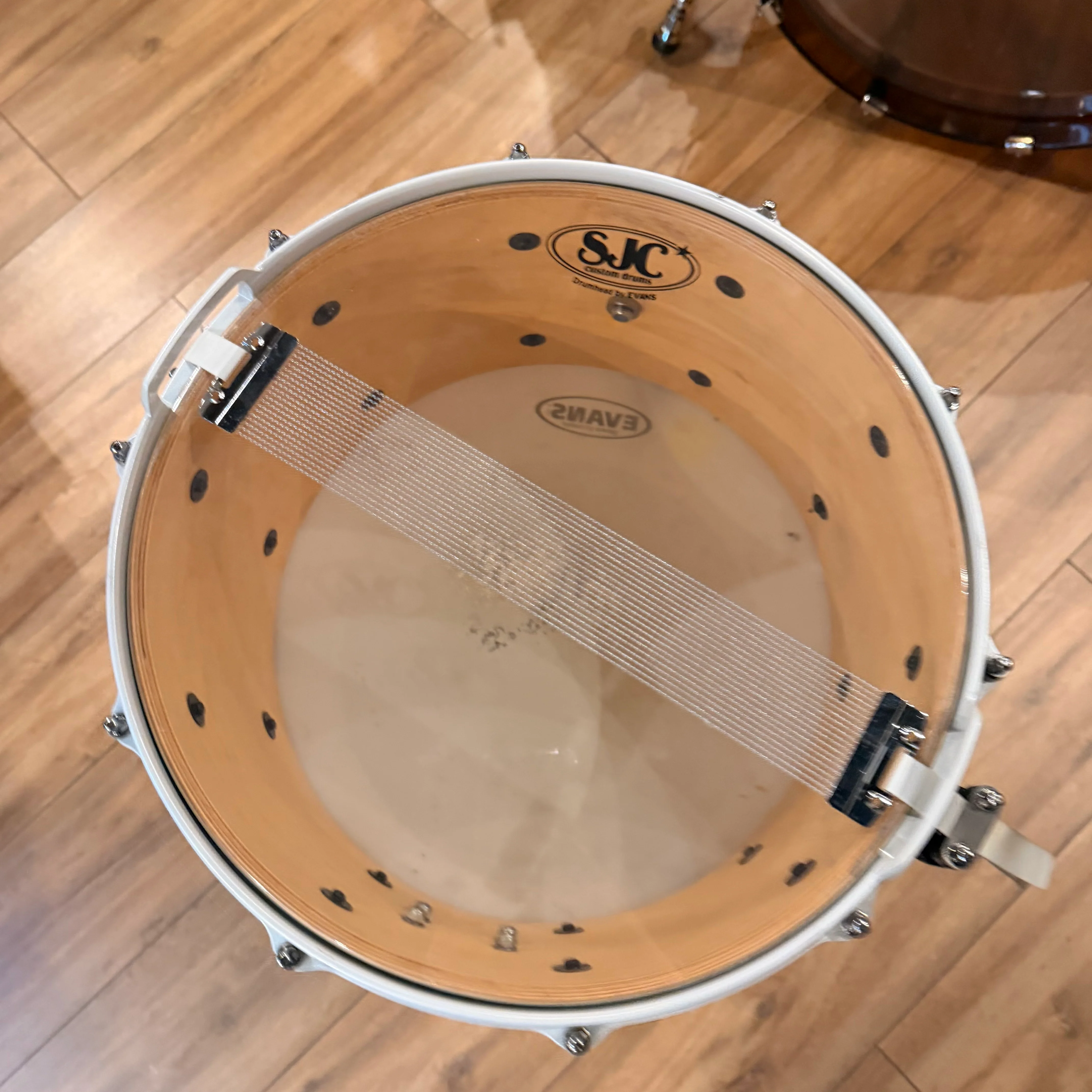 SJC Custom Snare Drum 14” x 8” #1292 - Image 8