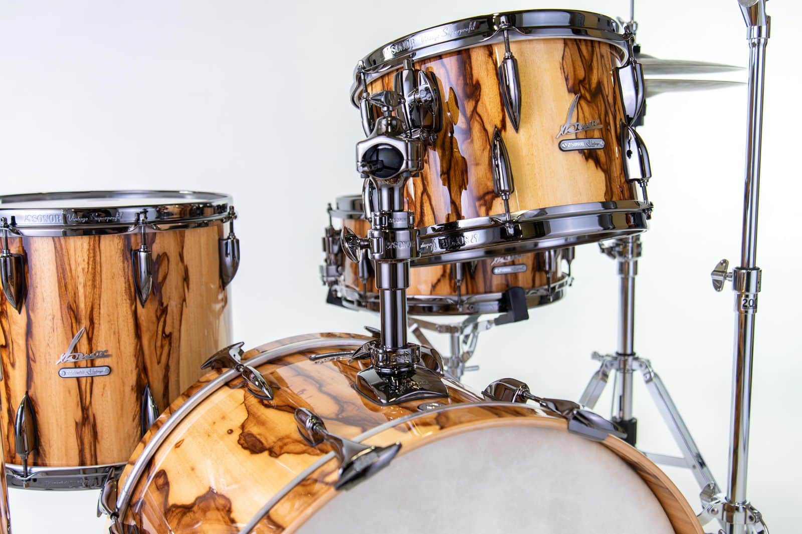 Sonor Craftsman Collection Vintage 20in 4pc Limited Edition Shell Pack 150th Anniversary - Image 2