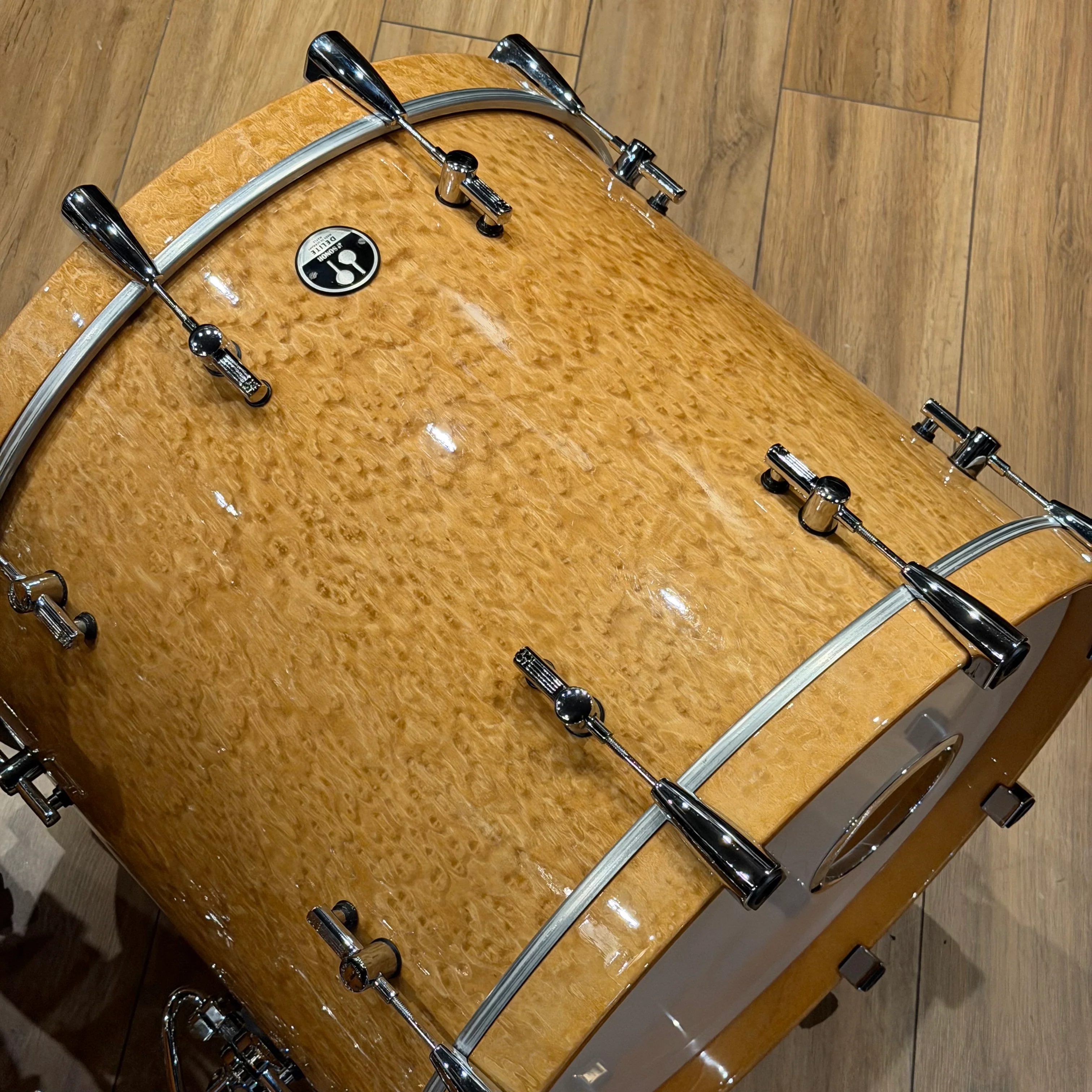 Sonor Delite Birds Eye Maple Drum Kit #1316 - Image 5