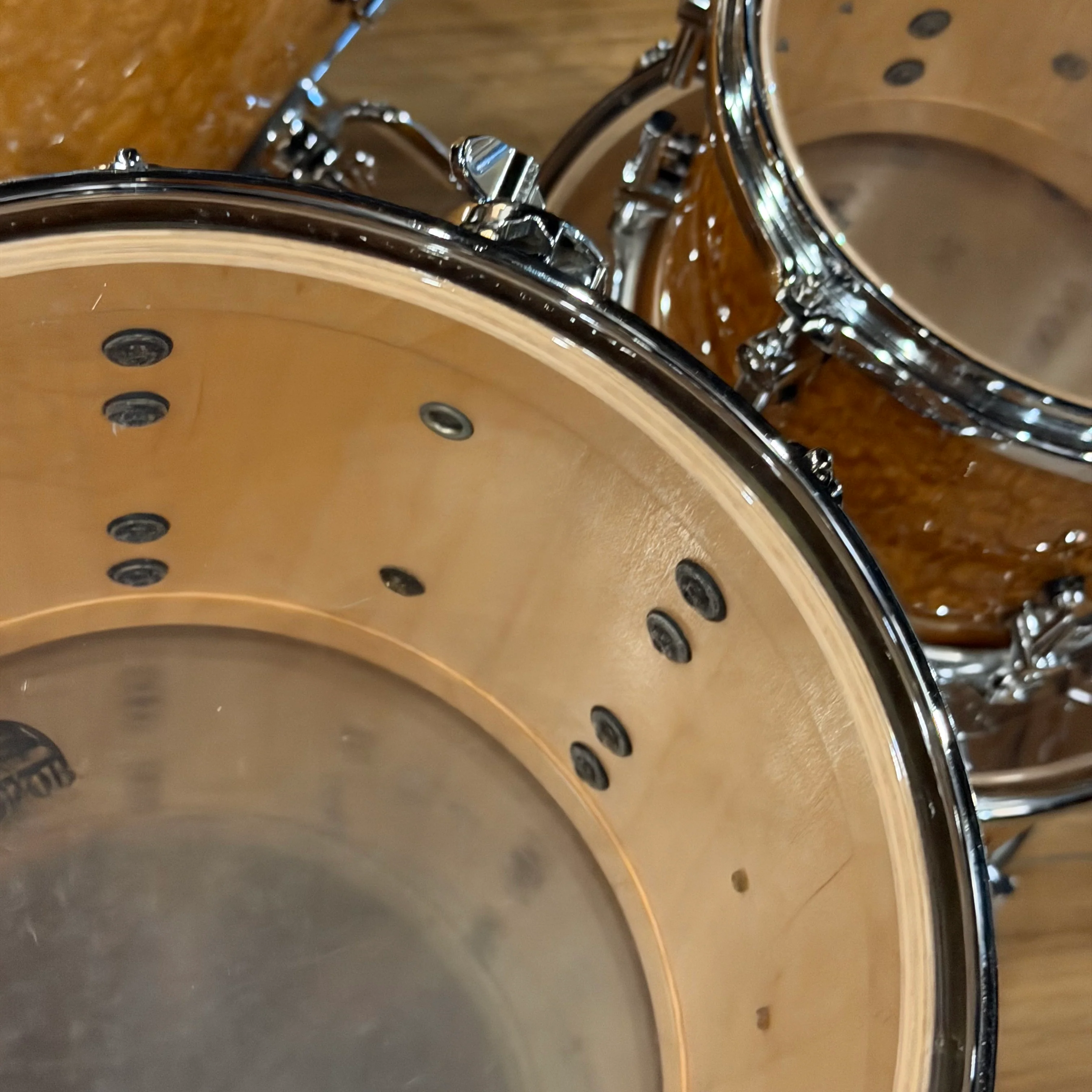 Sonor Delite Birds Eye Maple Drum Kit #1316 - Image 8