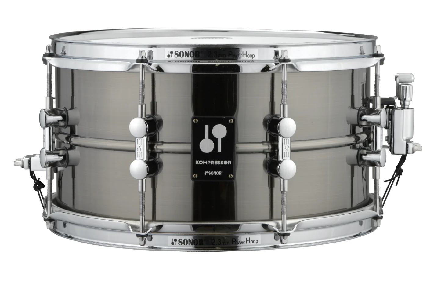 Sonor Kompressor Snare Drum 13“x07“ Brass - Image 2