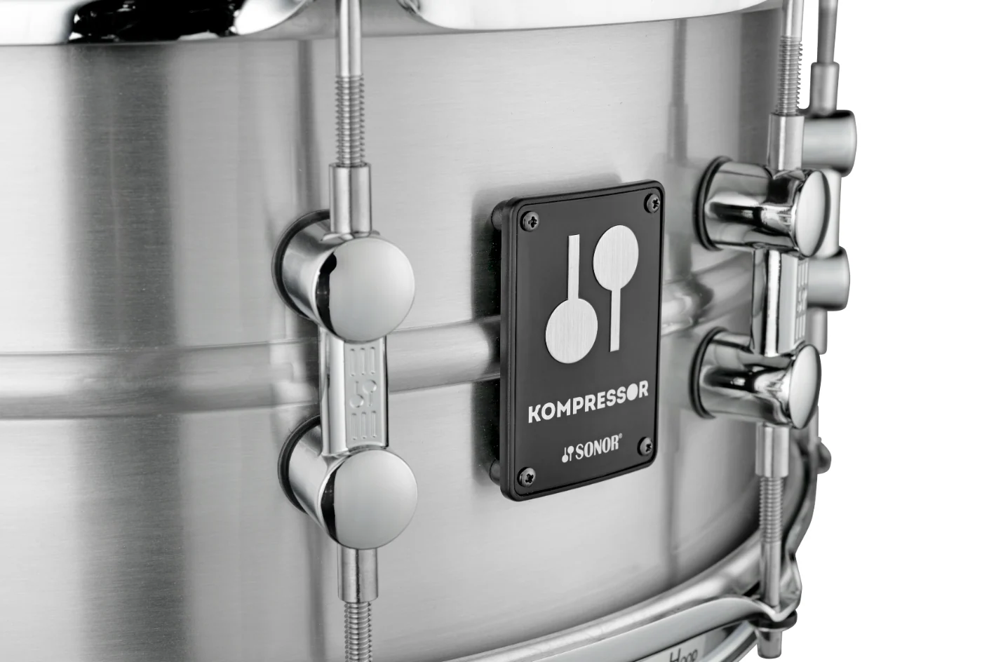Sonor Kompressor Snare Drum 14“x6.5“ Aluminium - Image 4