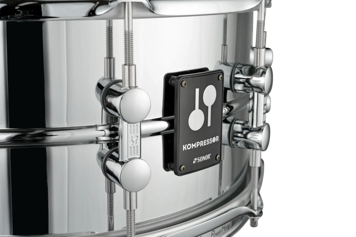 Sonor Kompressor Snare Drum 14“x5.75“ Steel - Image 4
