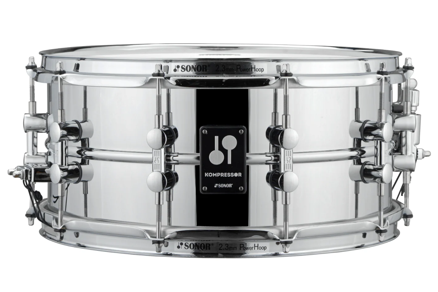Sonor Kompressor Snare Drum 14“x6.5“ Steel - Image 2