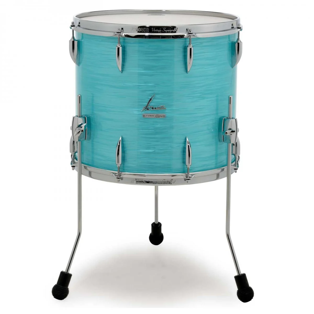 Sonor Vintage 20'' 3pc Drum Kit - California Blue - Image 2