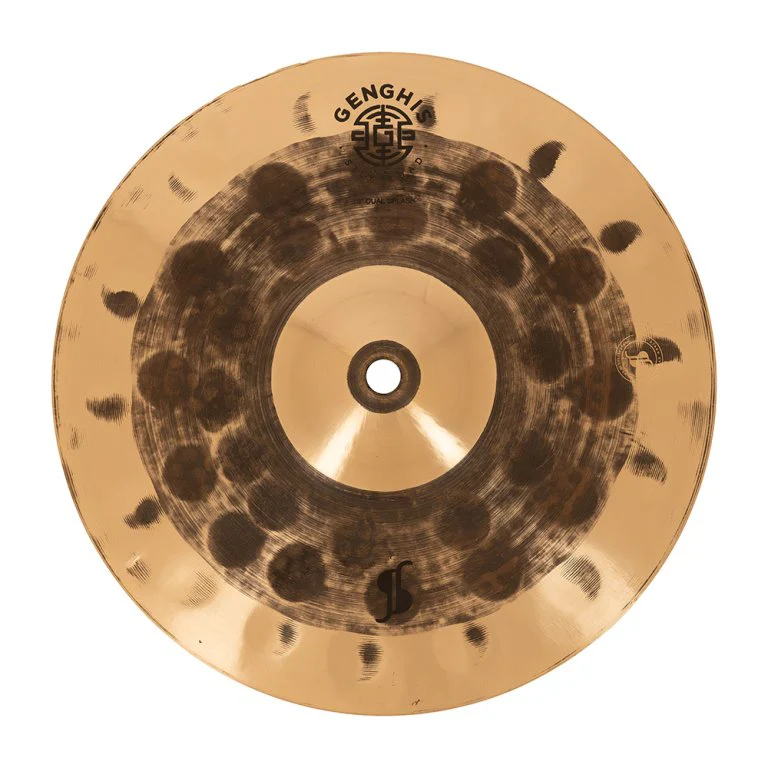 Stagg 8" Genghis Dual Splash Cymbal - Image 2