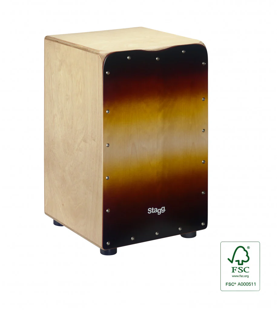 Stagg Sunburst Cajon Drum