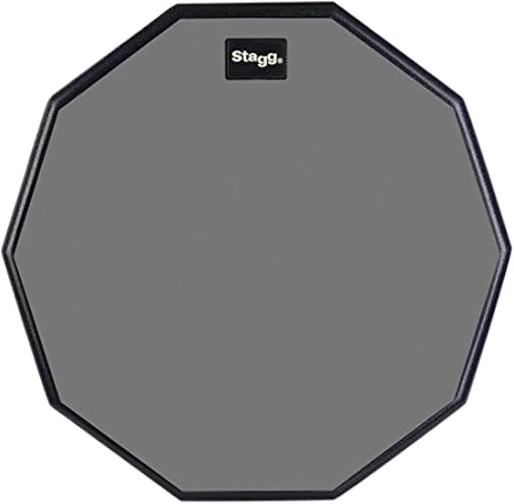Stagg Rubber Drum Stick Practice Pad | 12" - Image 2