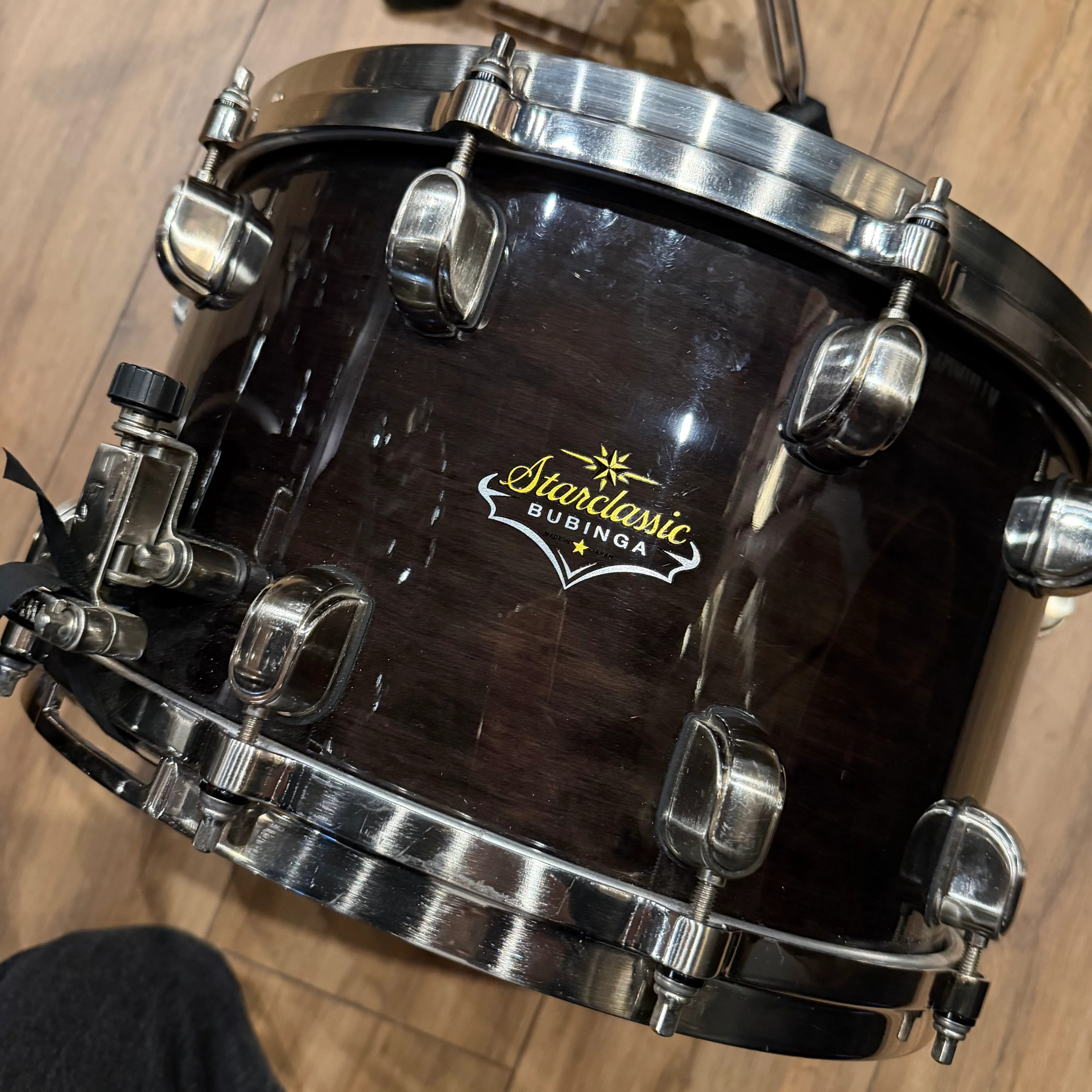 Tama 14x8" Bubinga Starclassic Snare Drum #1301 - Image 3