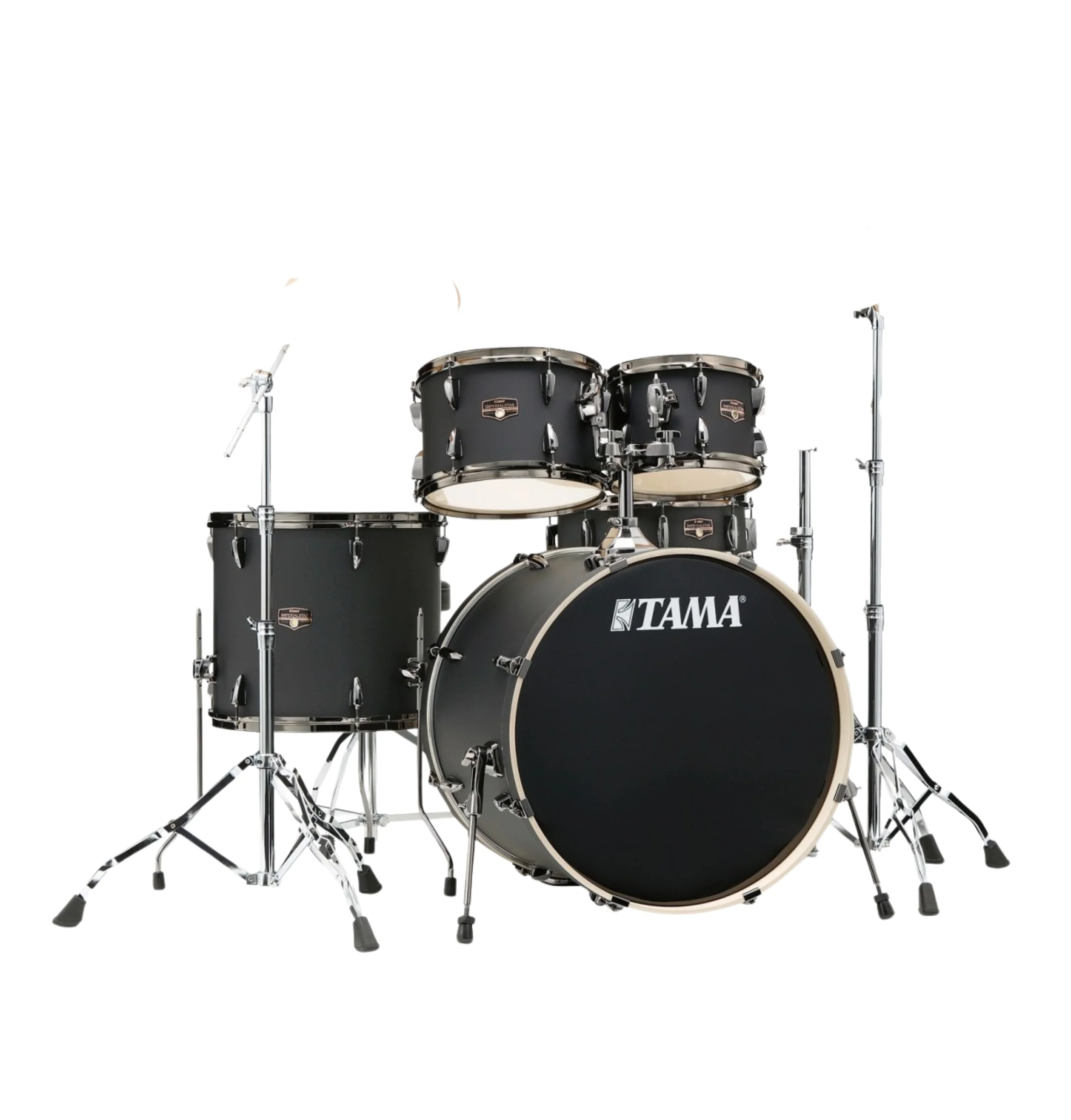 Tama Imperialstar 22'' 5pc Drum Kit, Blacked Out Black