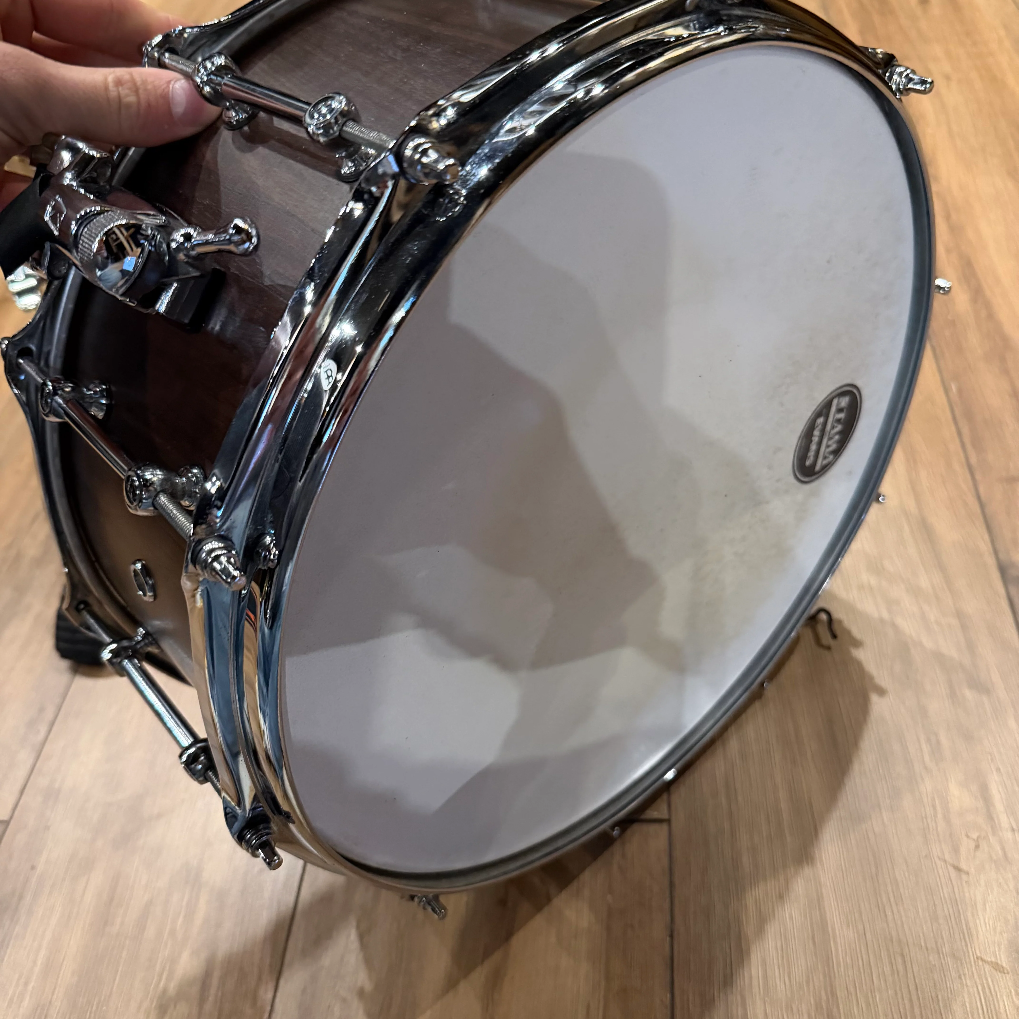 Tama SLP G-Walnut 14x6.5" Snare Drum #1297 - Image 6