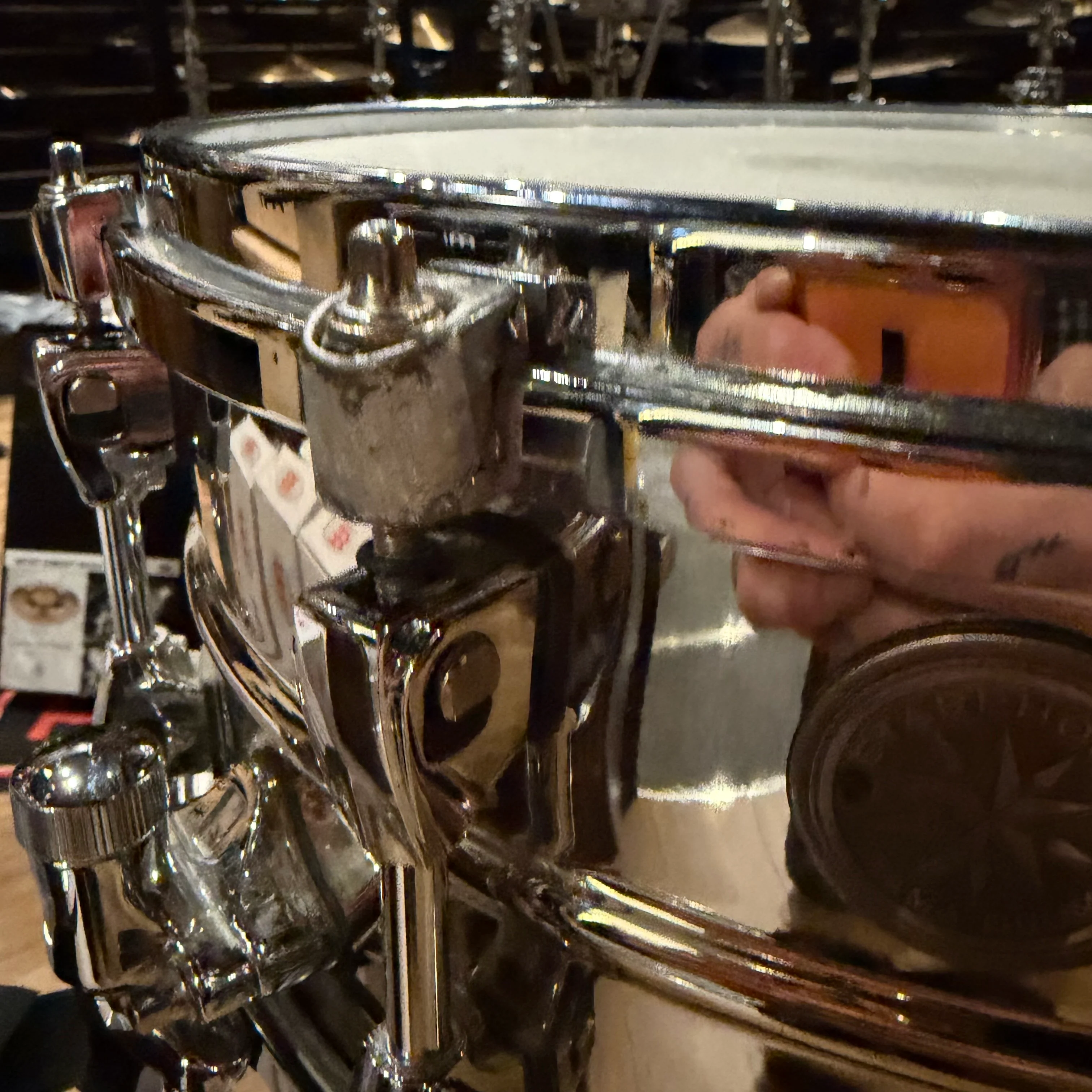 Tama Starphonic Brass 14x6" Snare Drum #1294 - Image 4