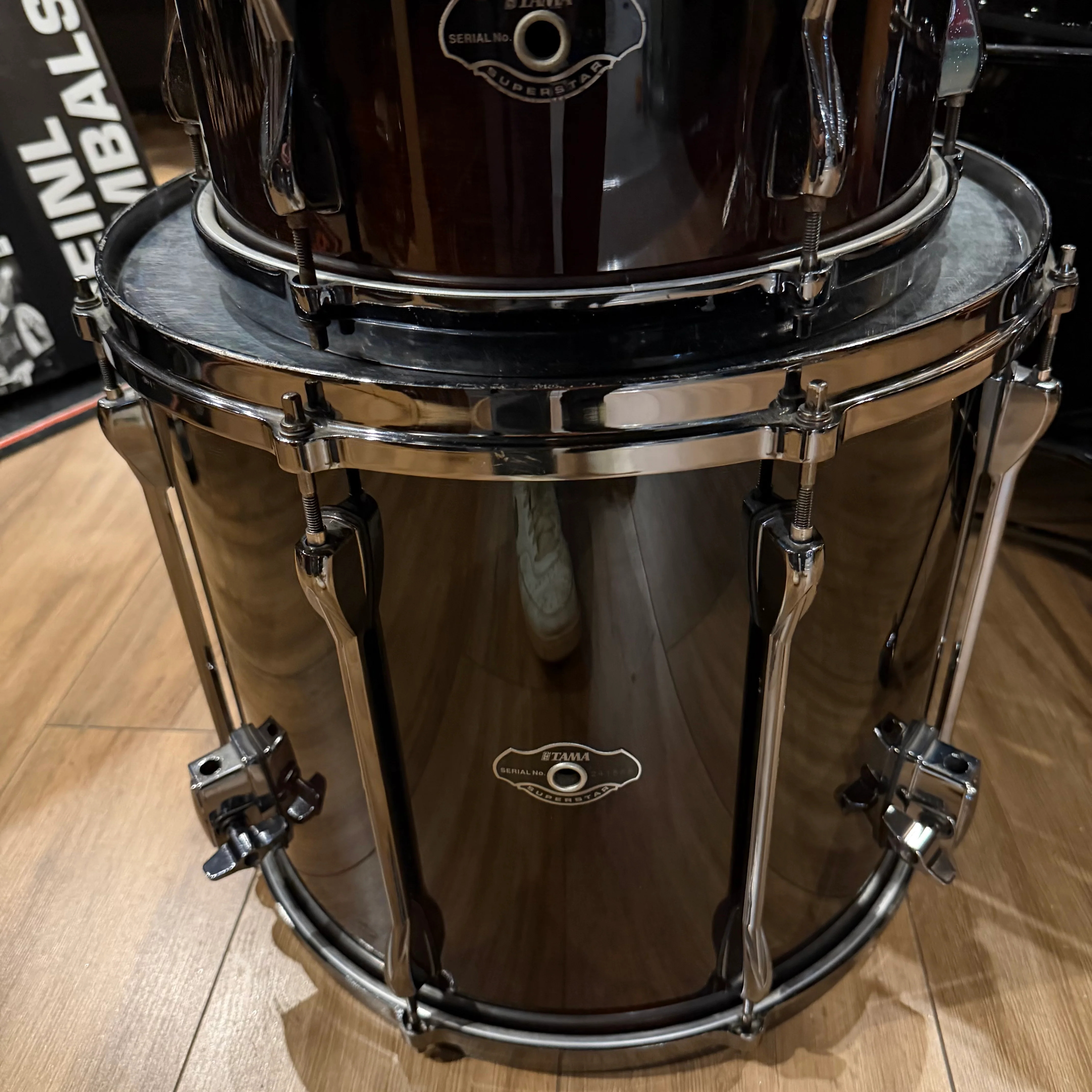 Tama Superstar Hyperdrive 22" Drum Kit #1281 - Image 11