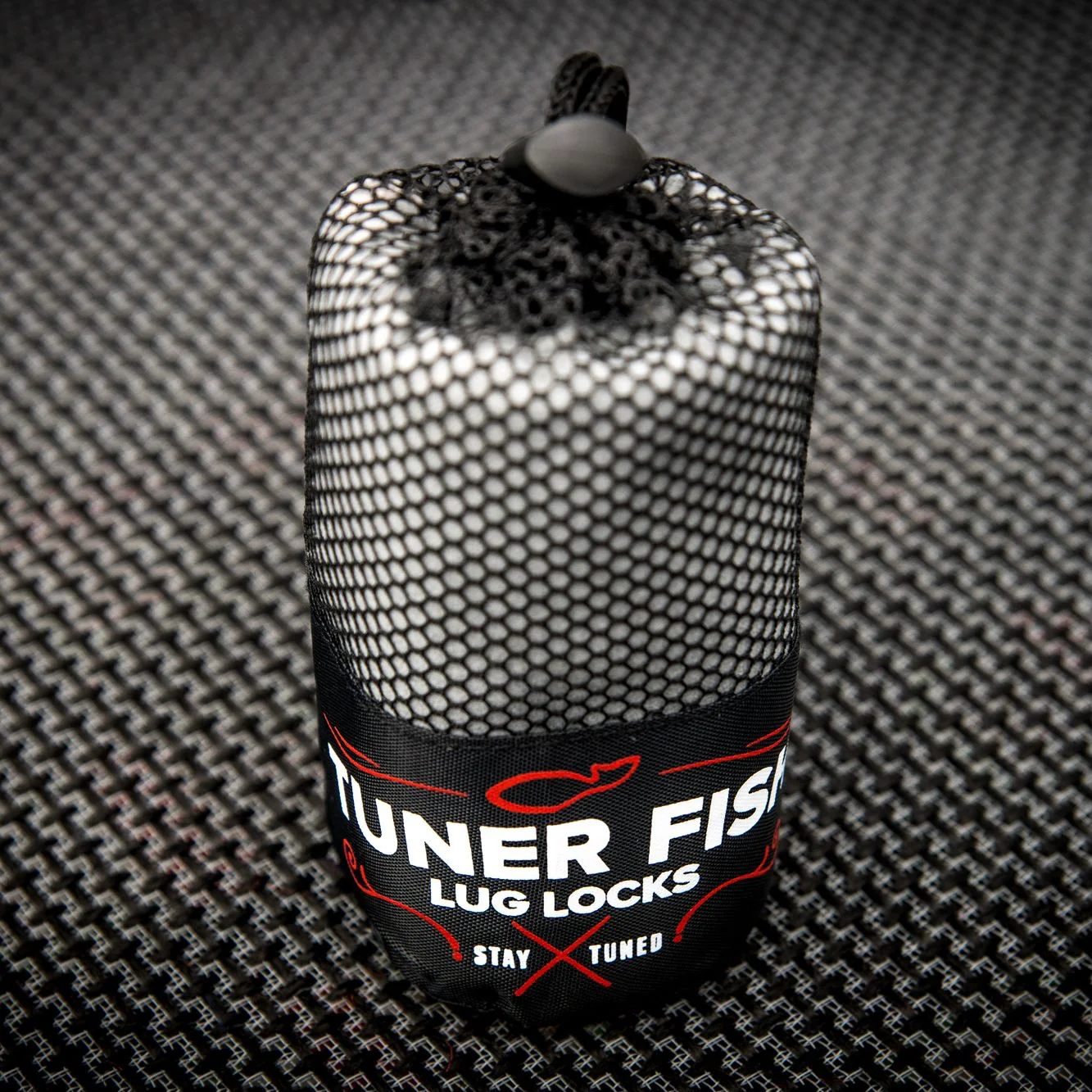 Tuner Fish Drummers Towel - Grey - Image 2