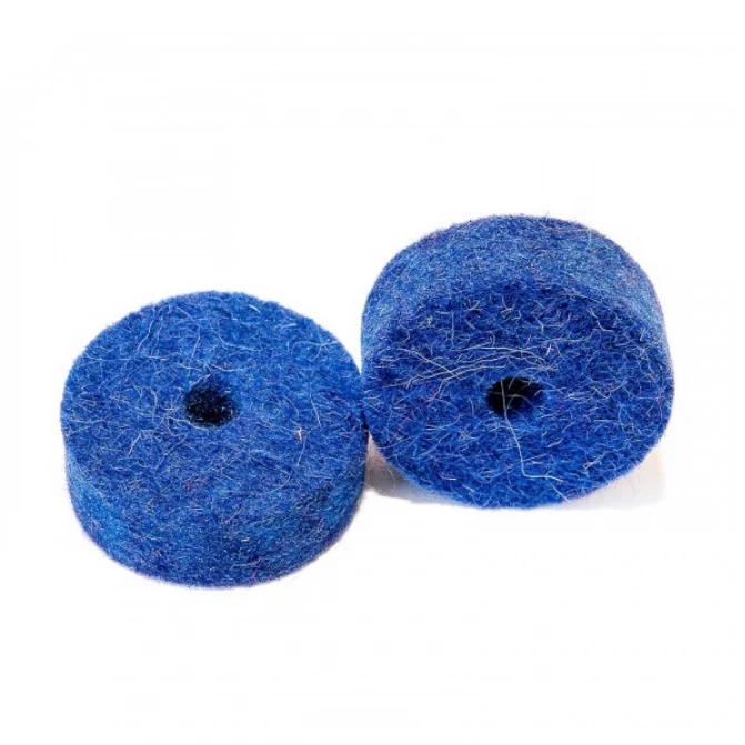 Tuner Fish Lug Locks Cymbal Felts 10pk, Blue - Image 2