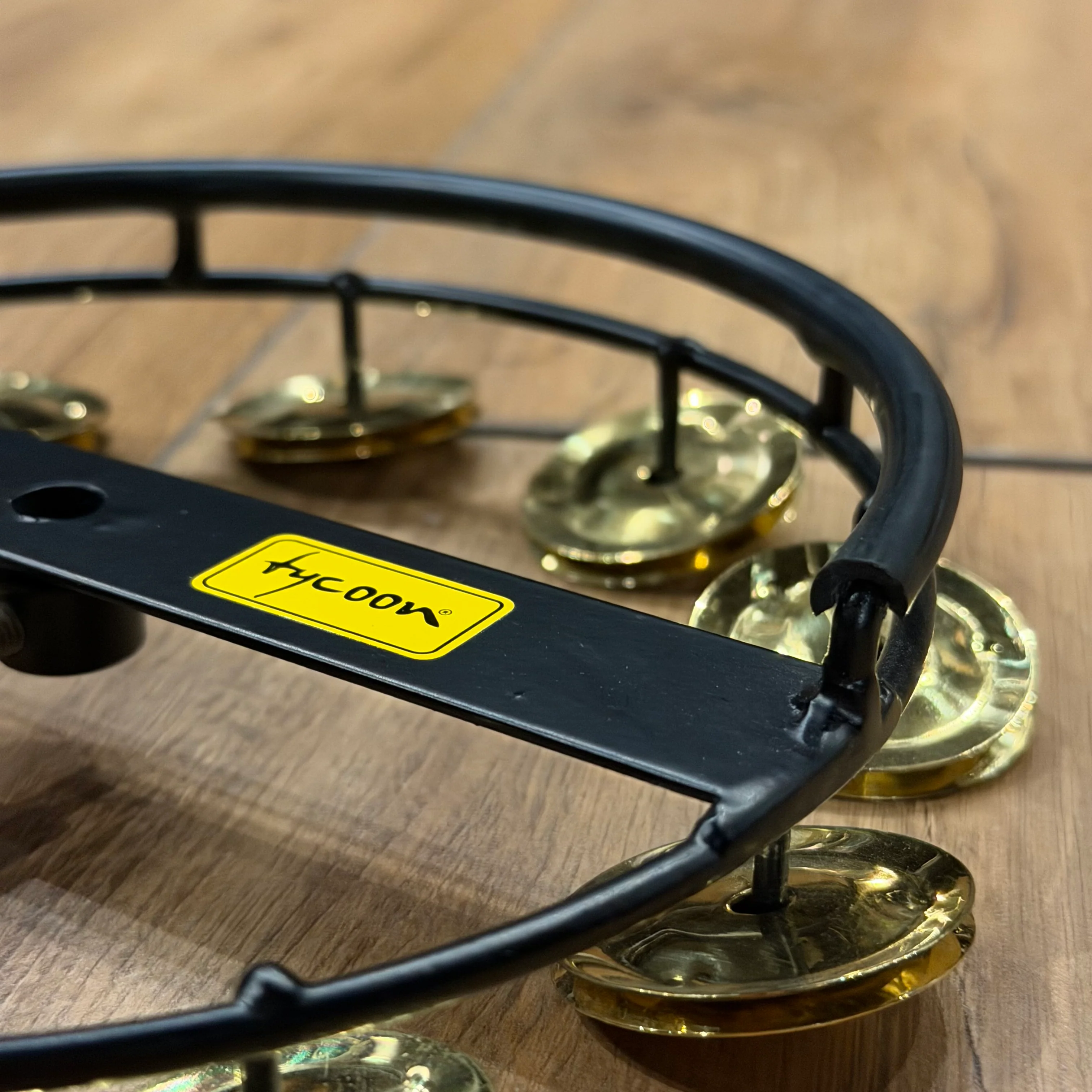 Tycoon Percussion 7" Hi Hat Tambourine #9000COS - Image 2