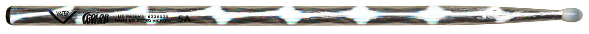 VATER - 5B Colour Wrap Nylon Tip - Silver Optic