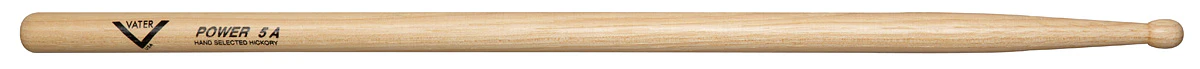 VATER Hickory Power 5A Wood Tip Drum Sticks