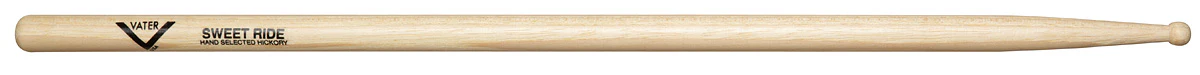 VATER Hickory Sweet Ride Wood Tip Drum Sticks