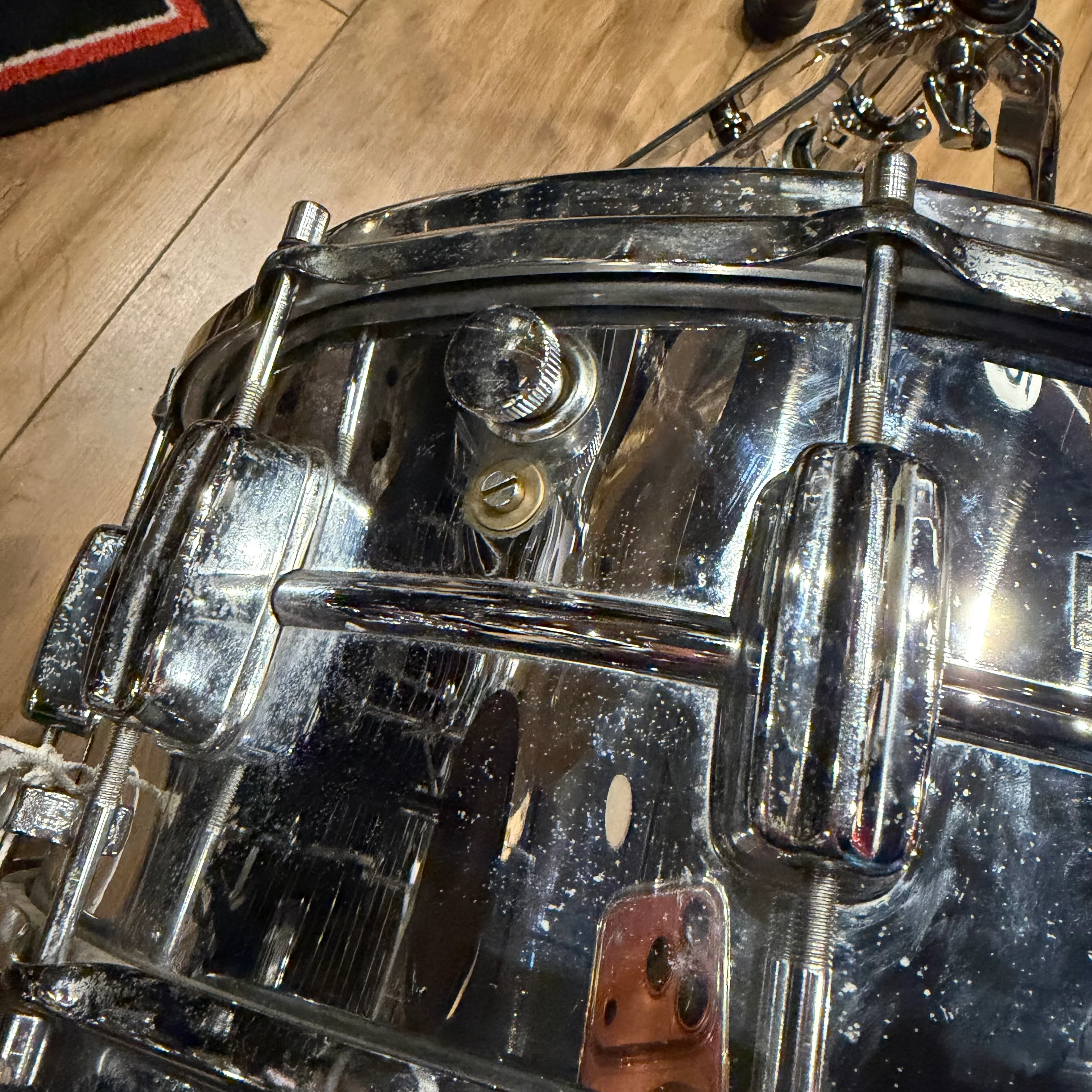 Vintage Tromsa 14" Snare Drum made in Germany #1286 - Image 5