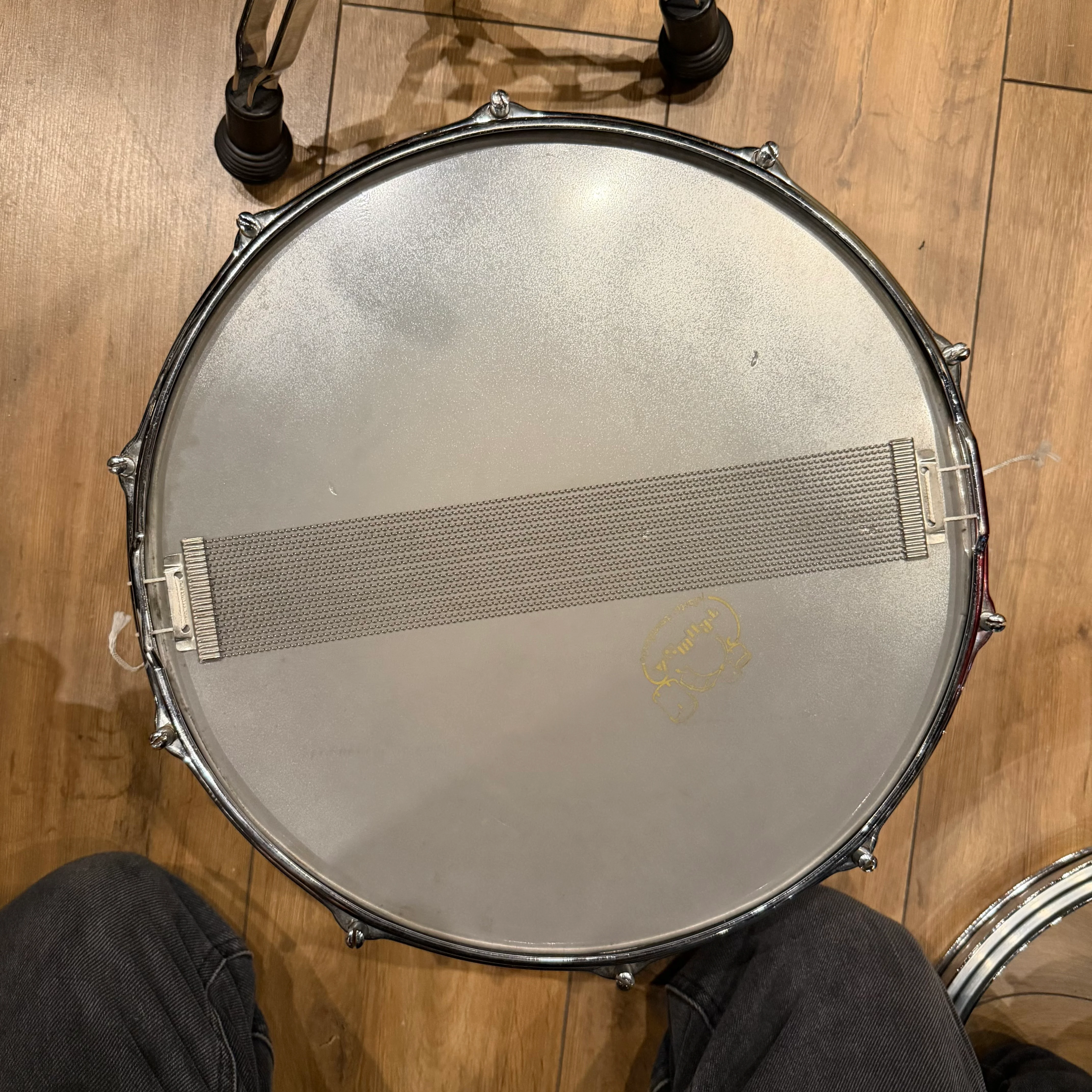 Vintage Tromsa 14" Snare Drum made in Germany #1286 - Image 9