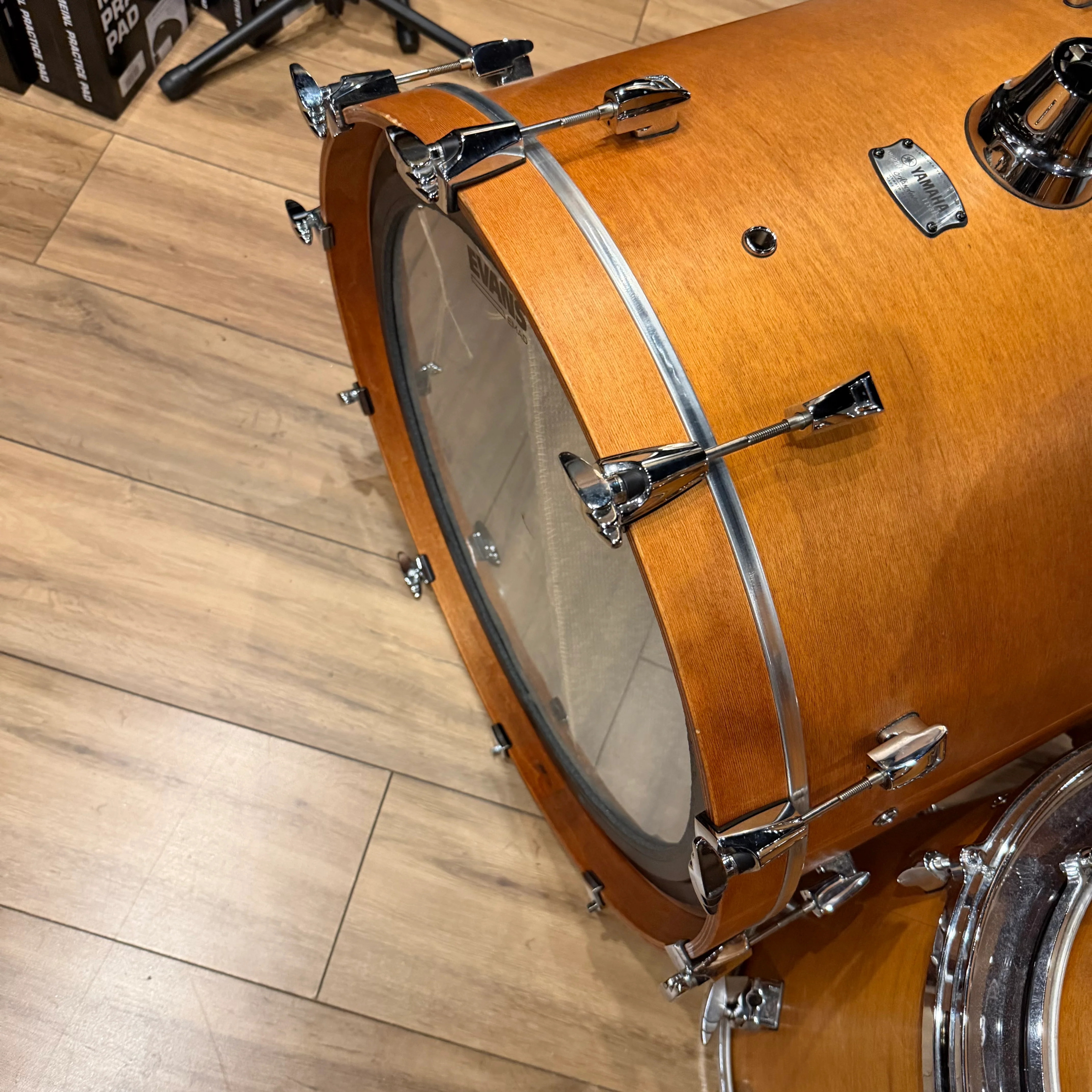 Yamaha Absolute Maple Hybrid 22” Drum Kit #1266 - Image 11