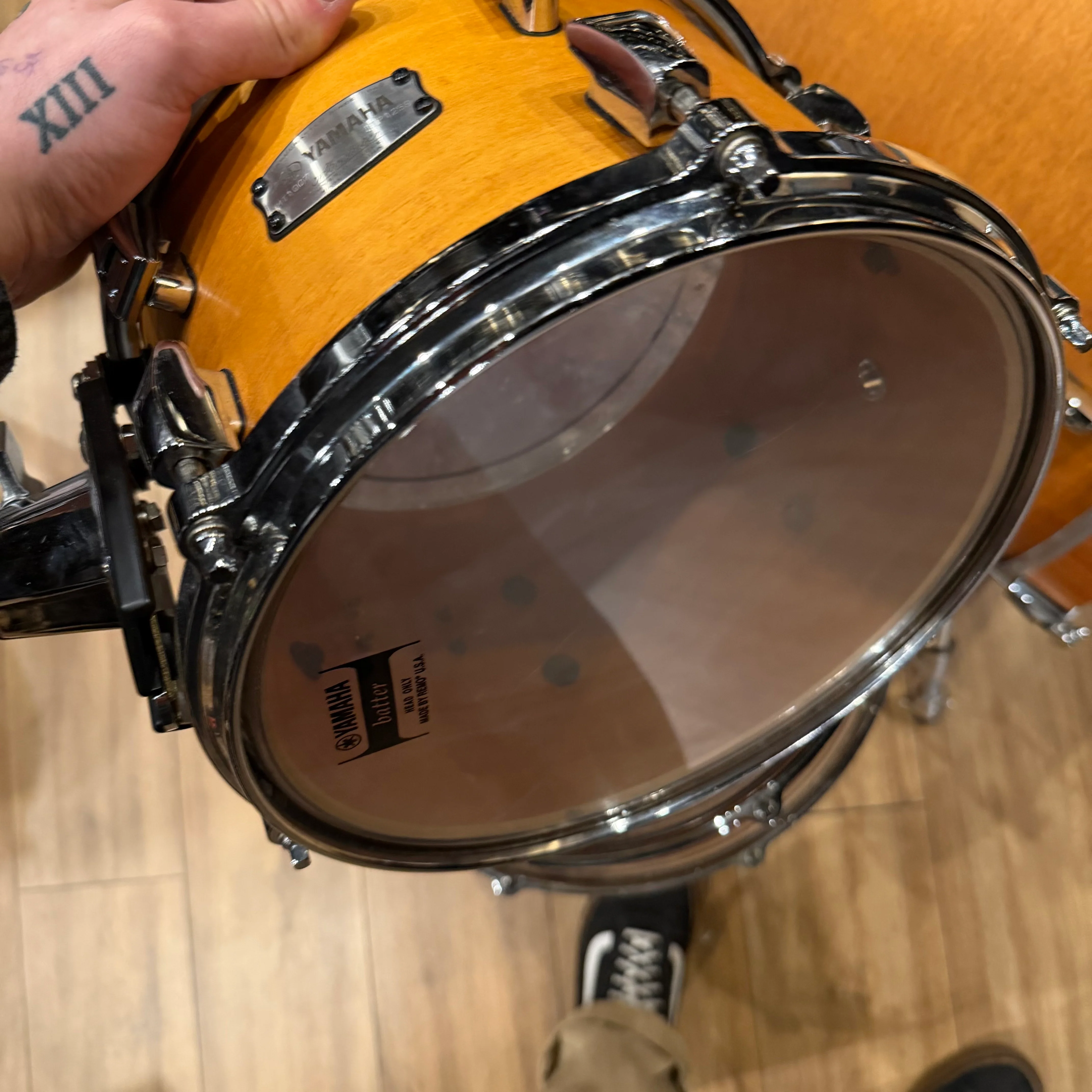 Yamaha Absolute Maple Hybrid 22” Drum Kit #1266 - Image 8