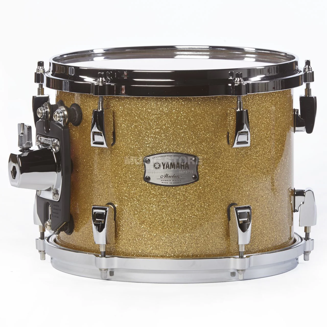 Yamaha Absolute Maple Hybrid Drum Kit 5pc- Gold Sparkle Drum Set - Image 2