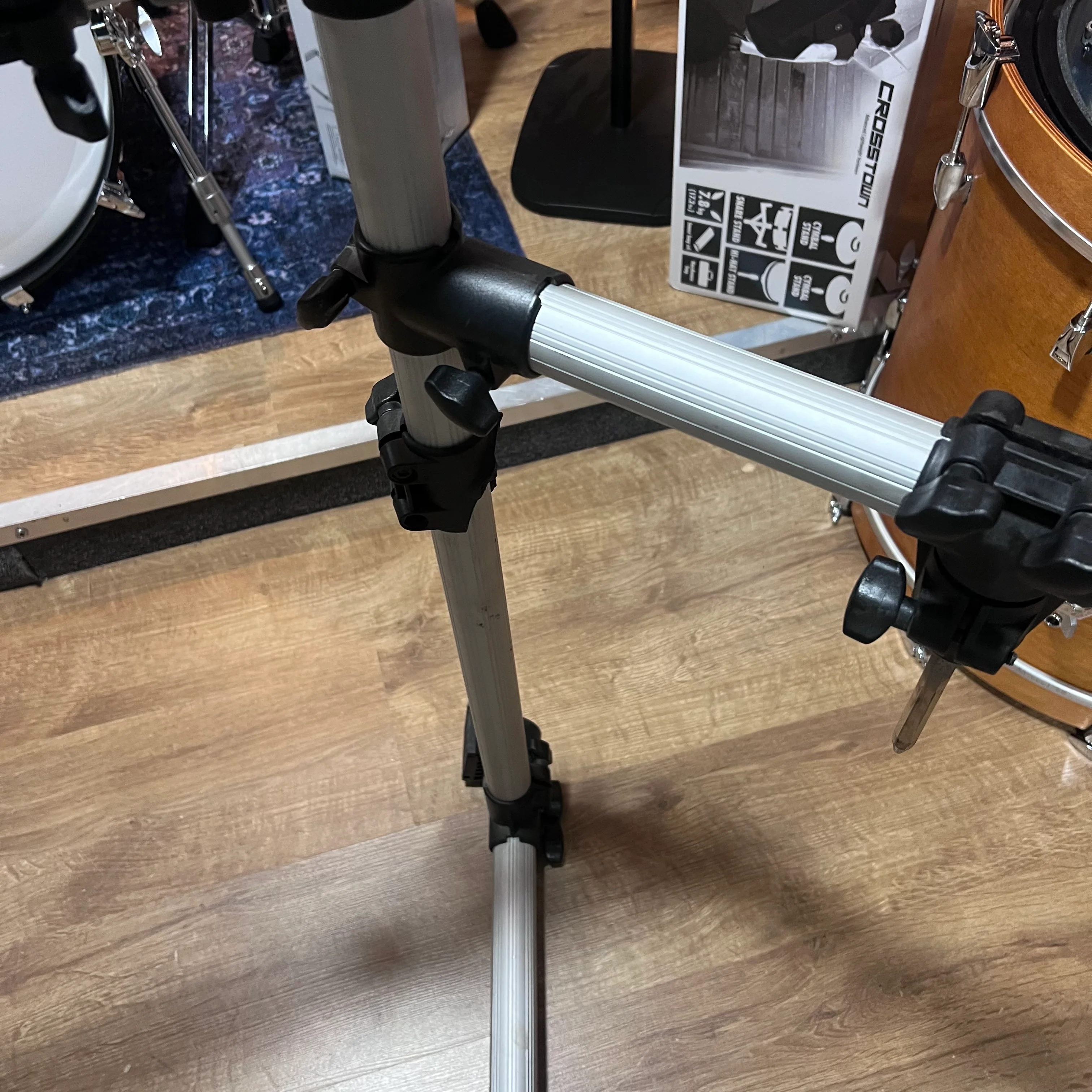 Yamaha Electronic Drum Rack Stand Mount Frame With Clamps #1269 - Image 3