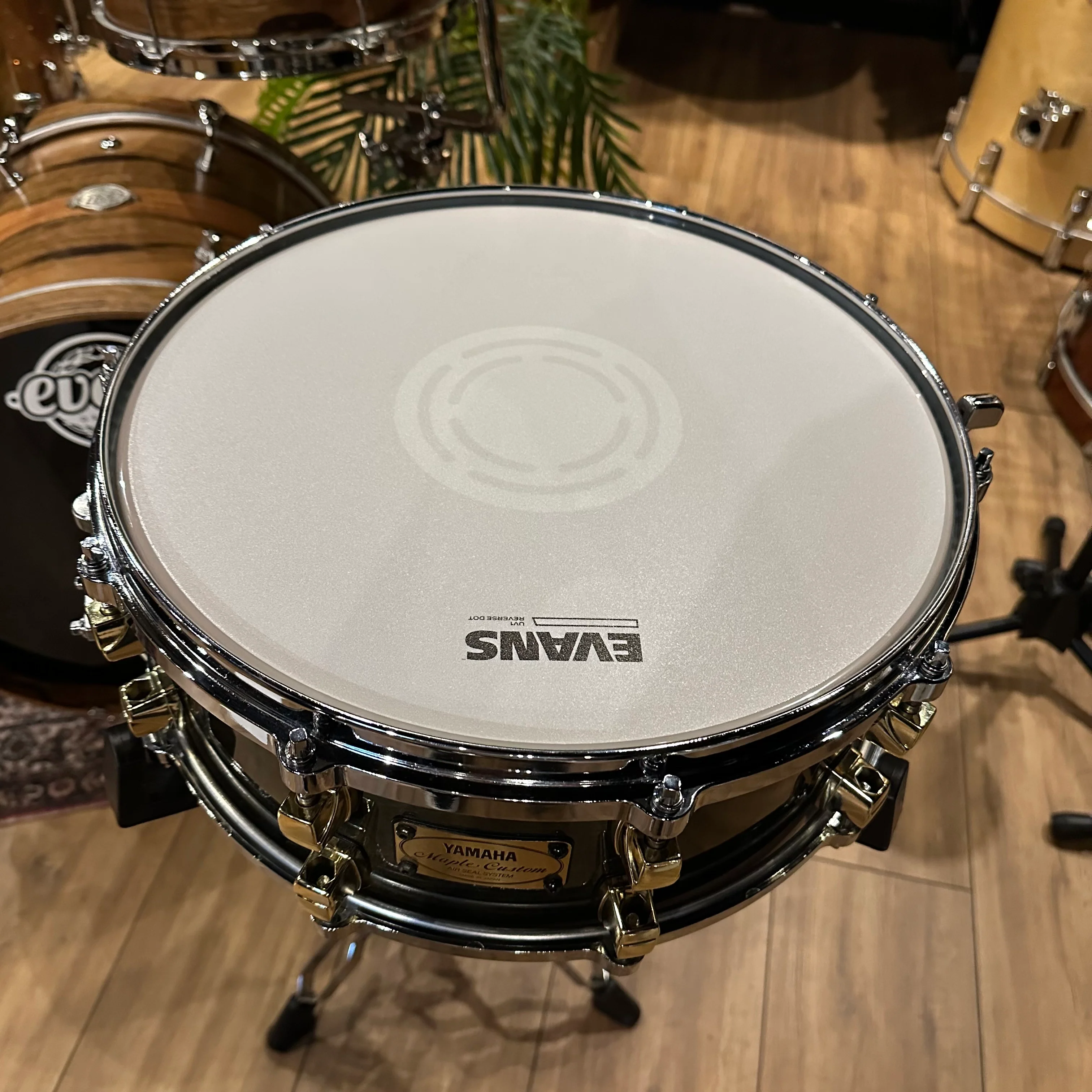 Yamaha Maple Custom MIJ 14x5.5" Snare Drum #1209 - Image 2