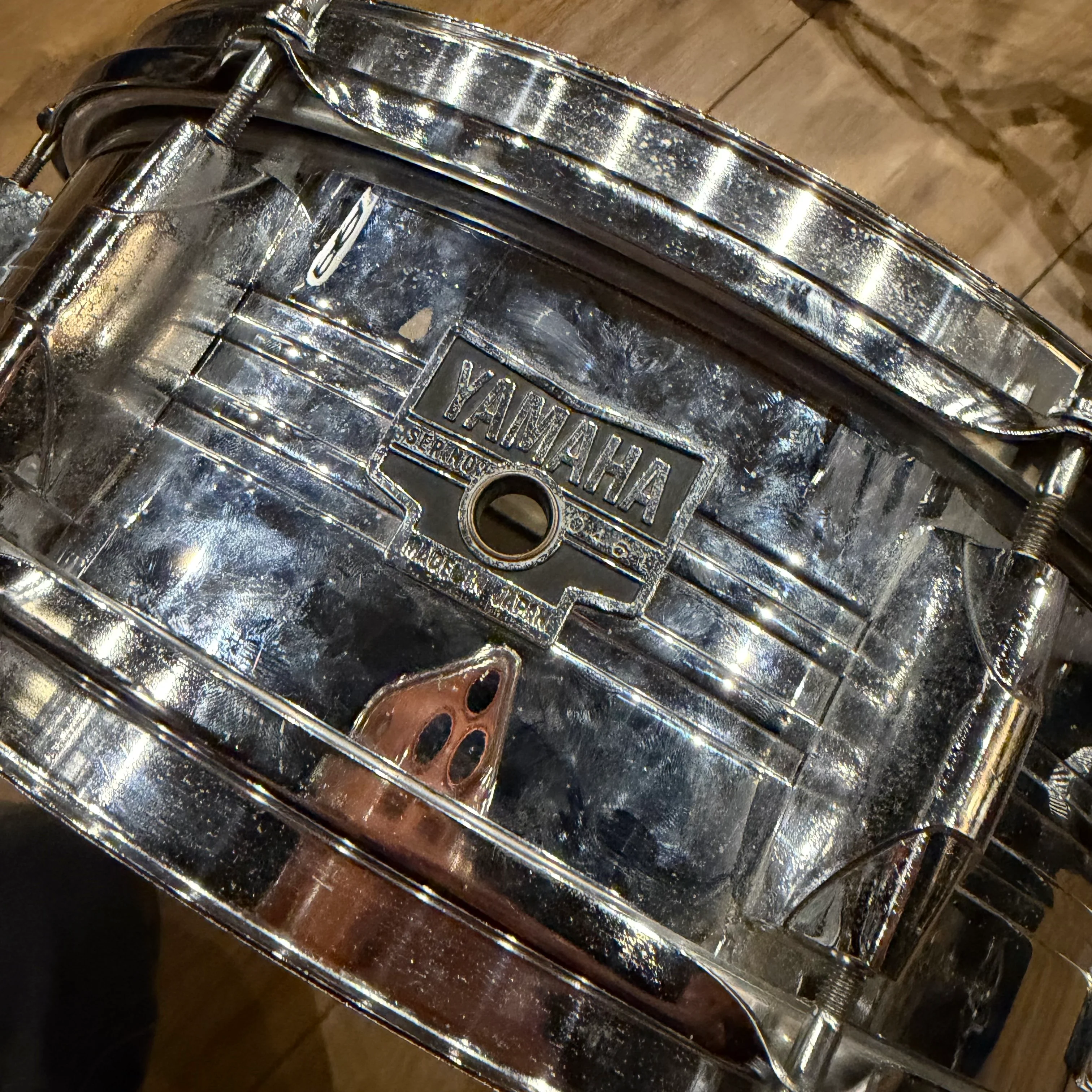 Yamaha MIJ Vintage 1960's Snare Drum #1271 - Image 3