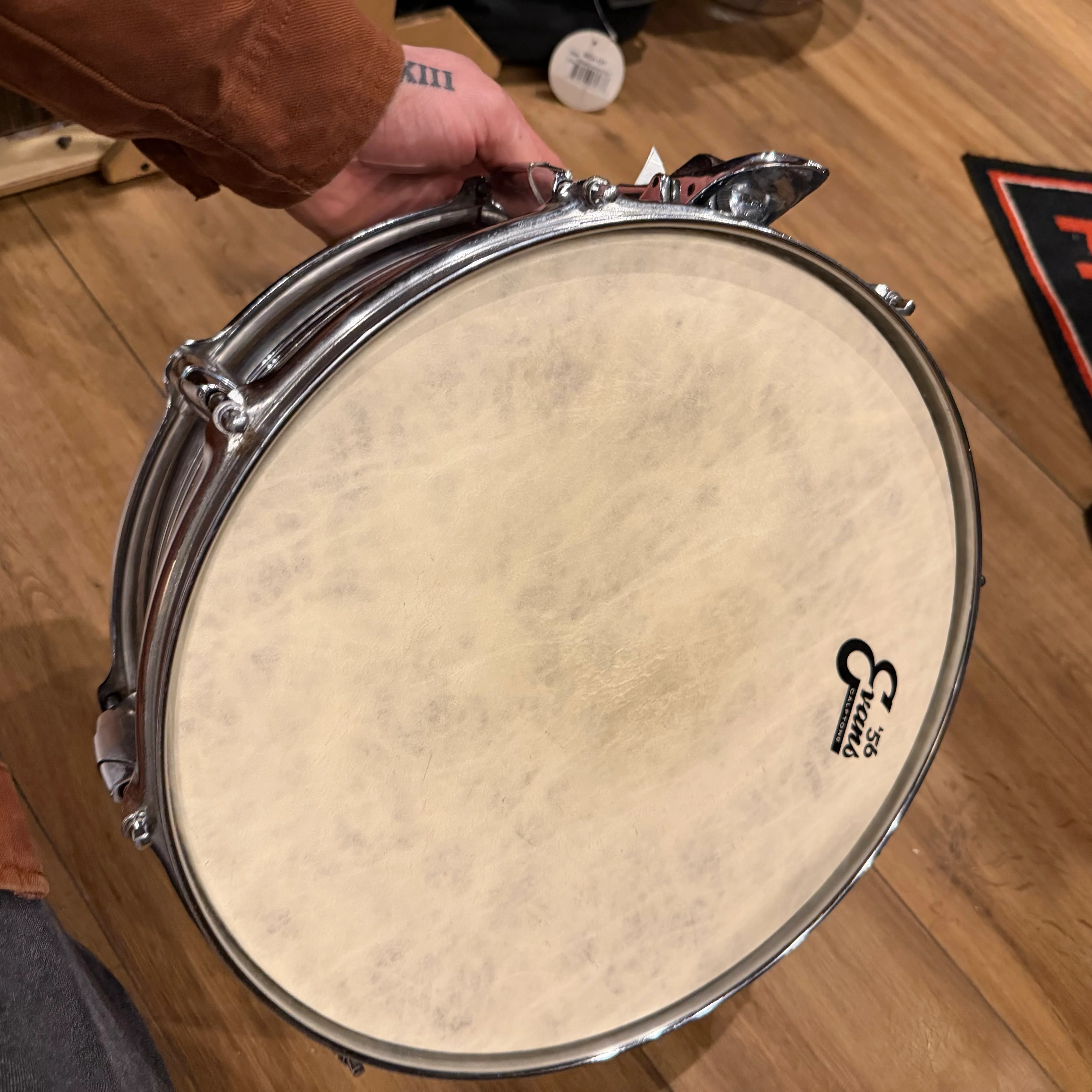 Yamaha MIJ Vintage 1960's Snare Drum #1271 - Image 9