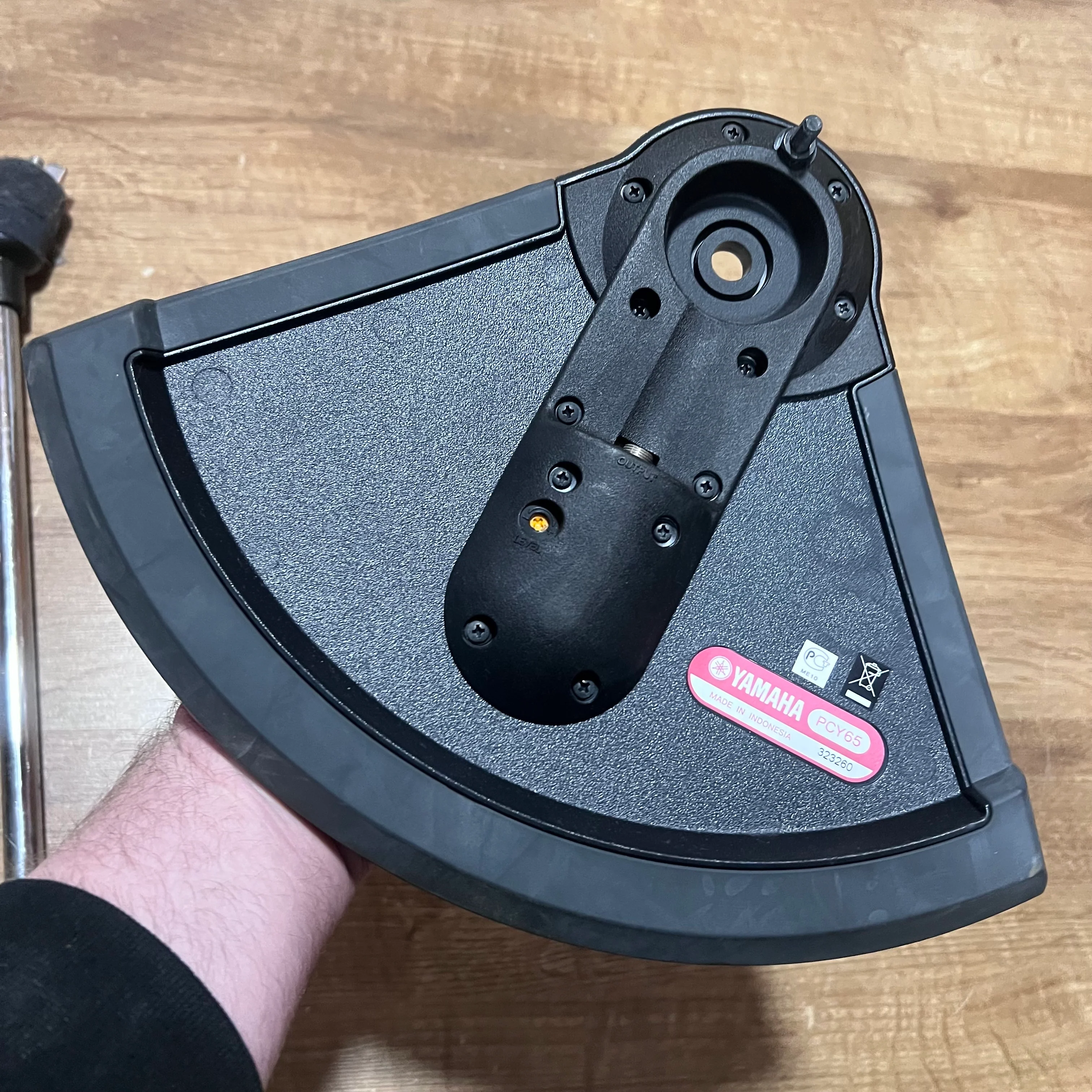 Yamaha PCY65 Electronic Cymbal Trigger With Mounting Arm #1269 - Image 4