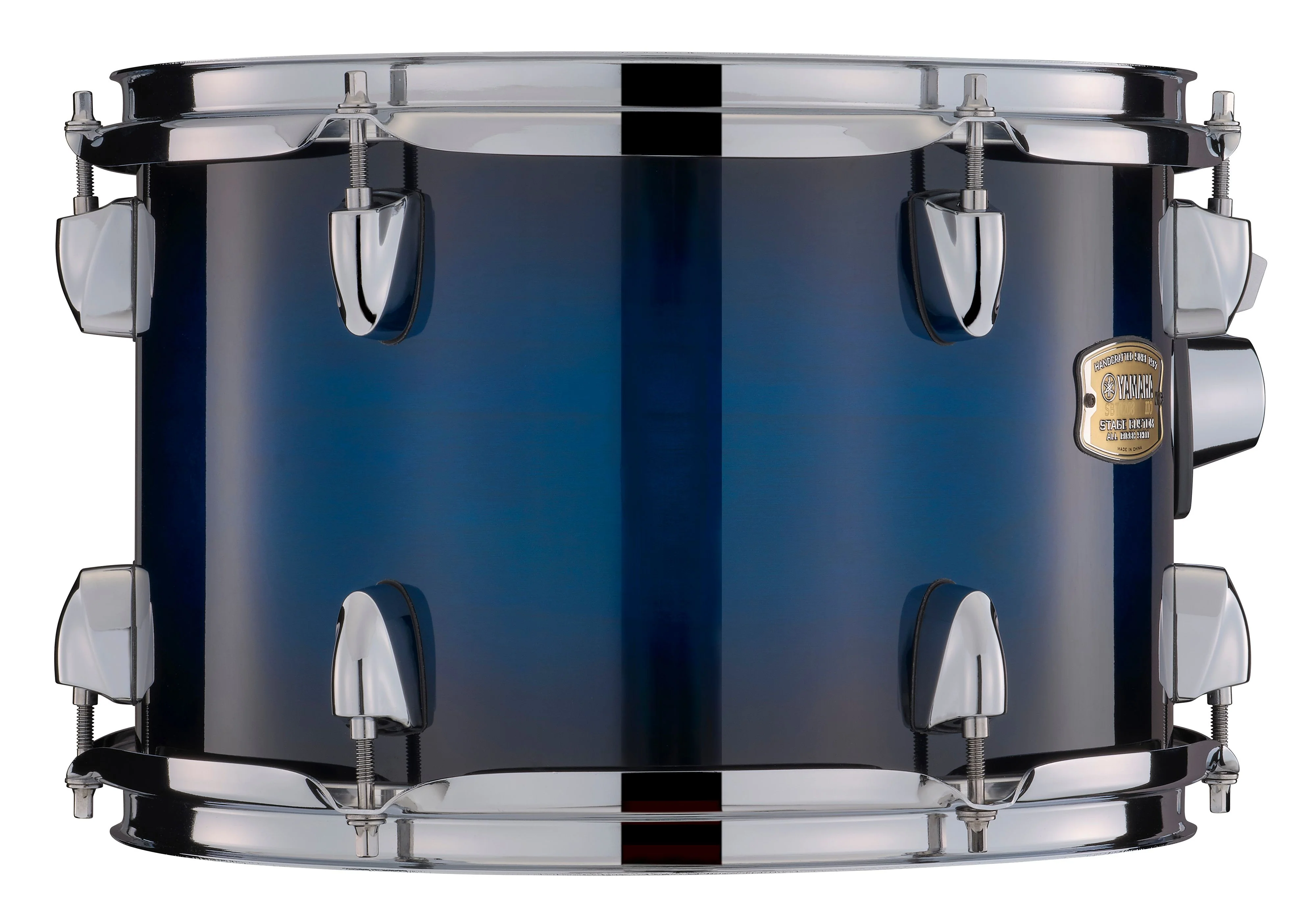 Yamaha Stage Custom 22” Drum Kit Shell Pack - Deep Blue Sunburst - Image 3