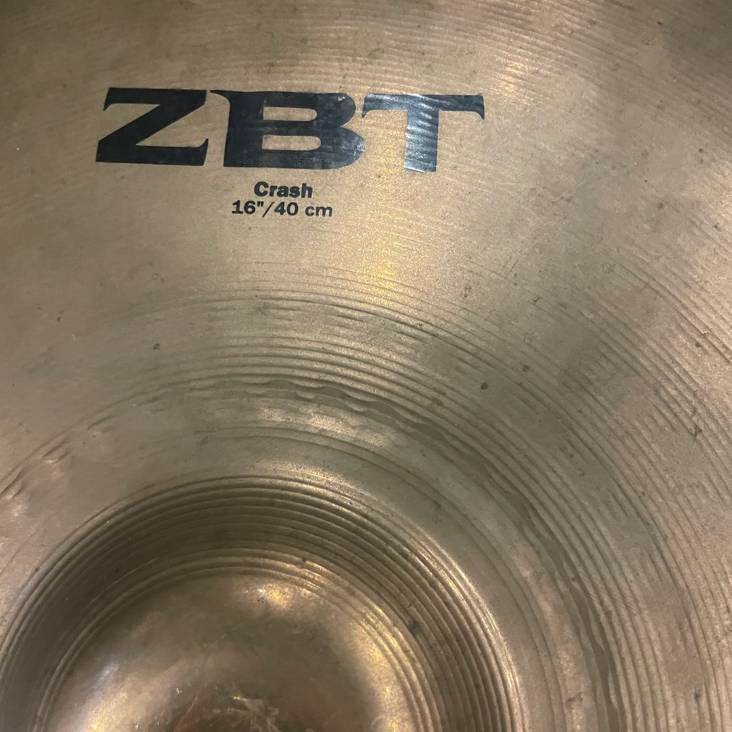 ZBT 16” Crash Cymbal #1269 - Image 2