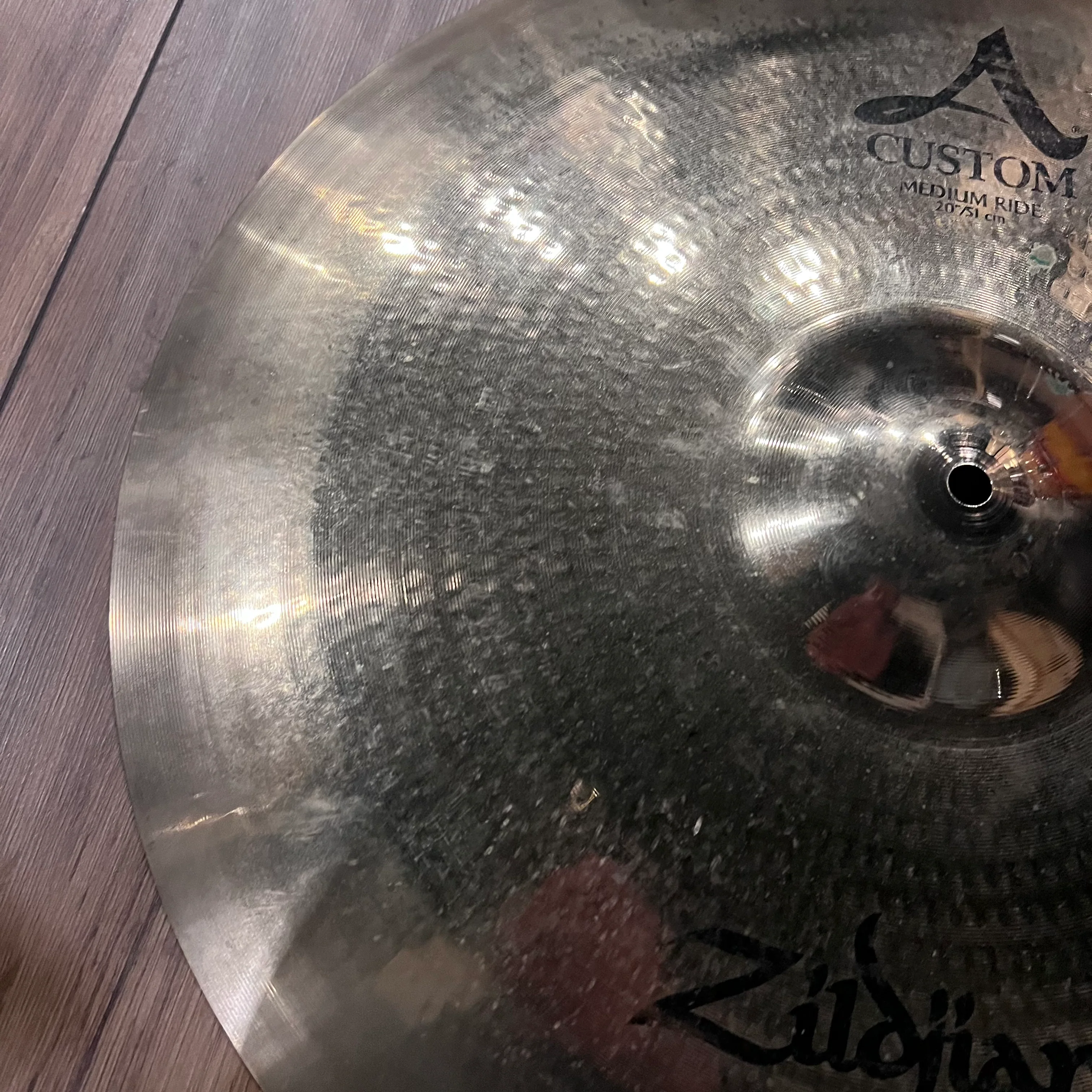 Zildjian A Custom 20” Medium Ride Cymbal #1258 - Image 4