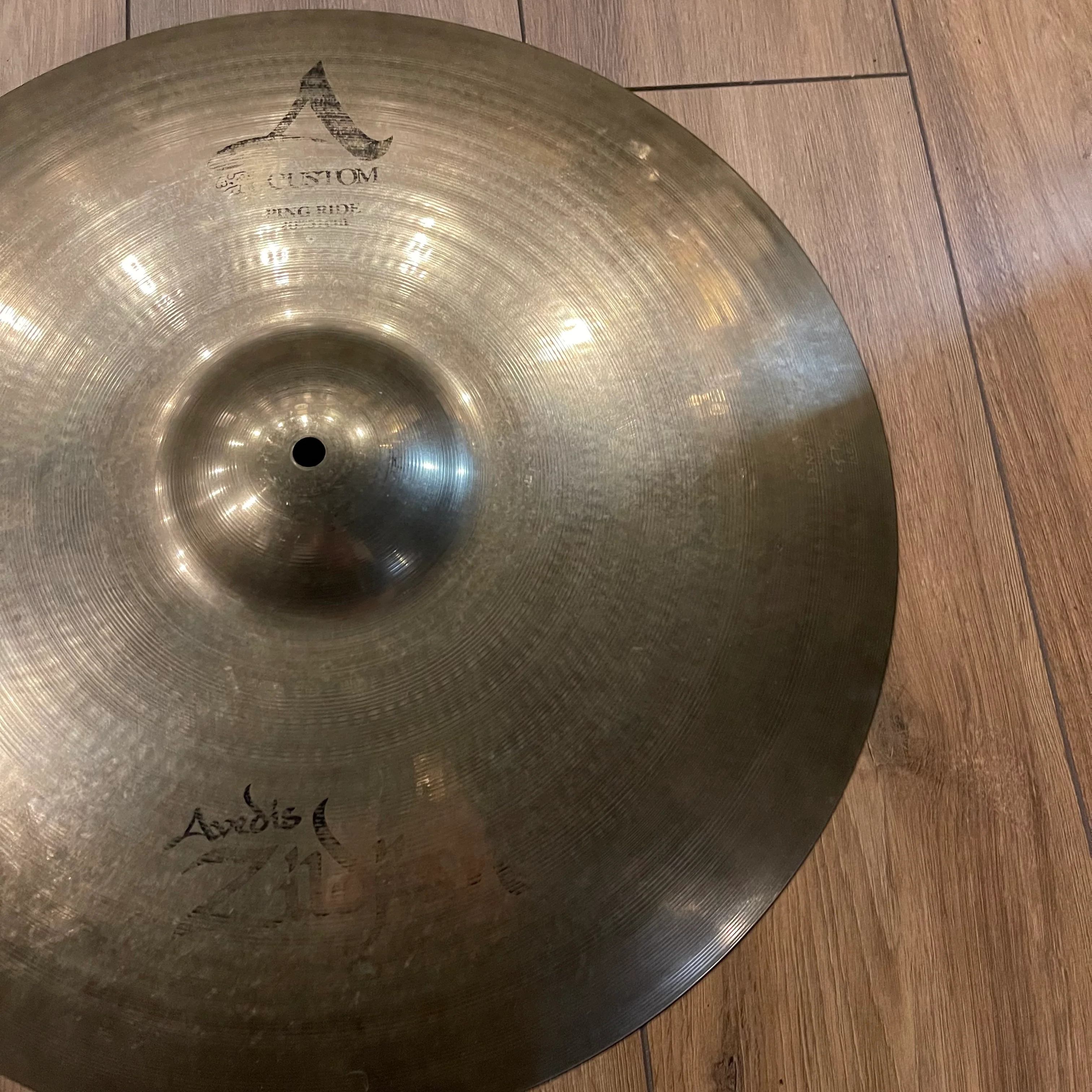 Zildjian A Custom 20” Ping Ride Cymbal #1235 - Image 5