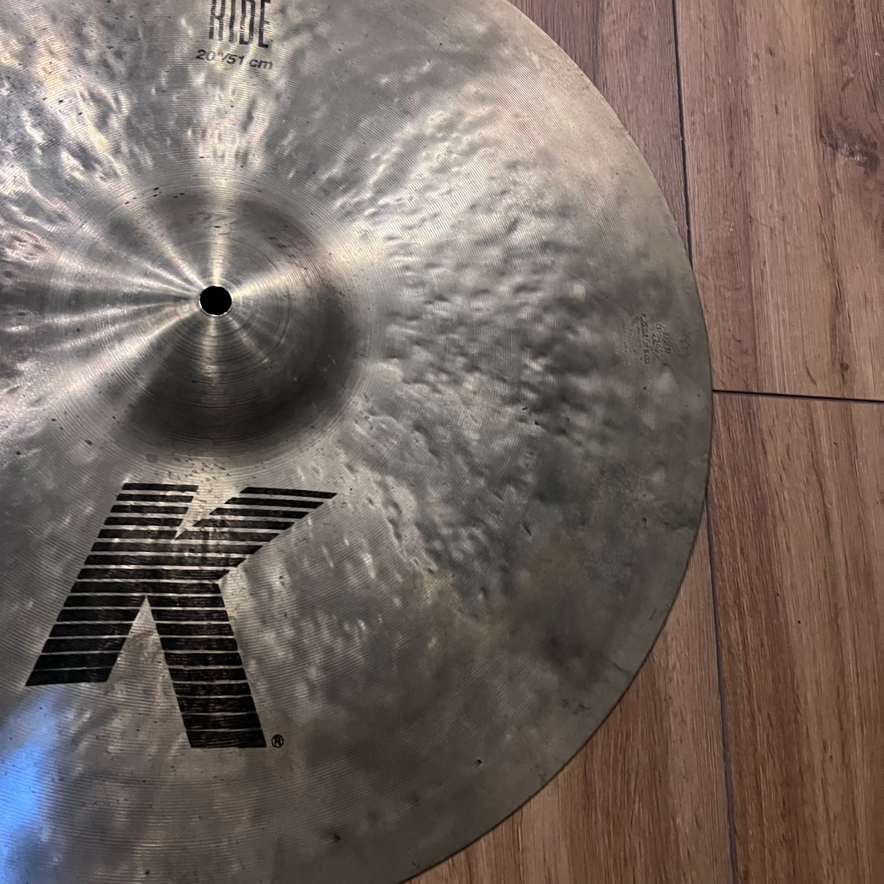 Zildjian K 20” Ride Cymbal #1295 - Image 6