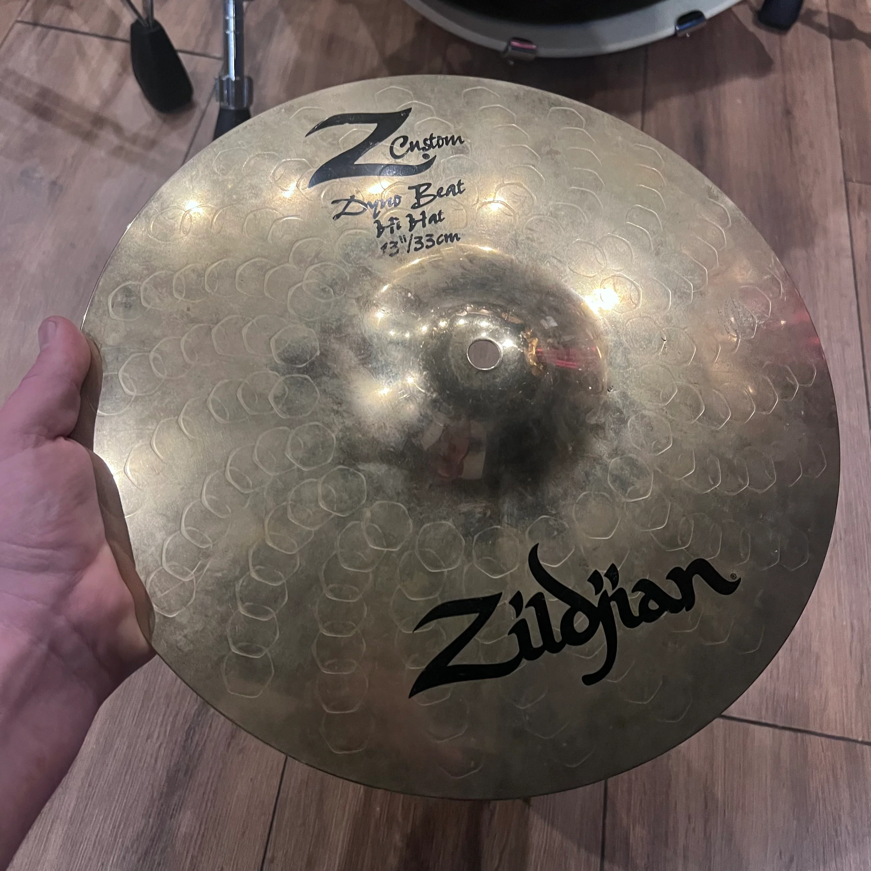 Zildjian K/Z 13” Hi Hat Cymbals #1277 - Image 11