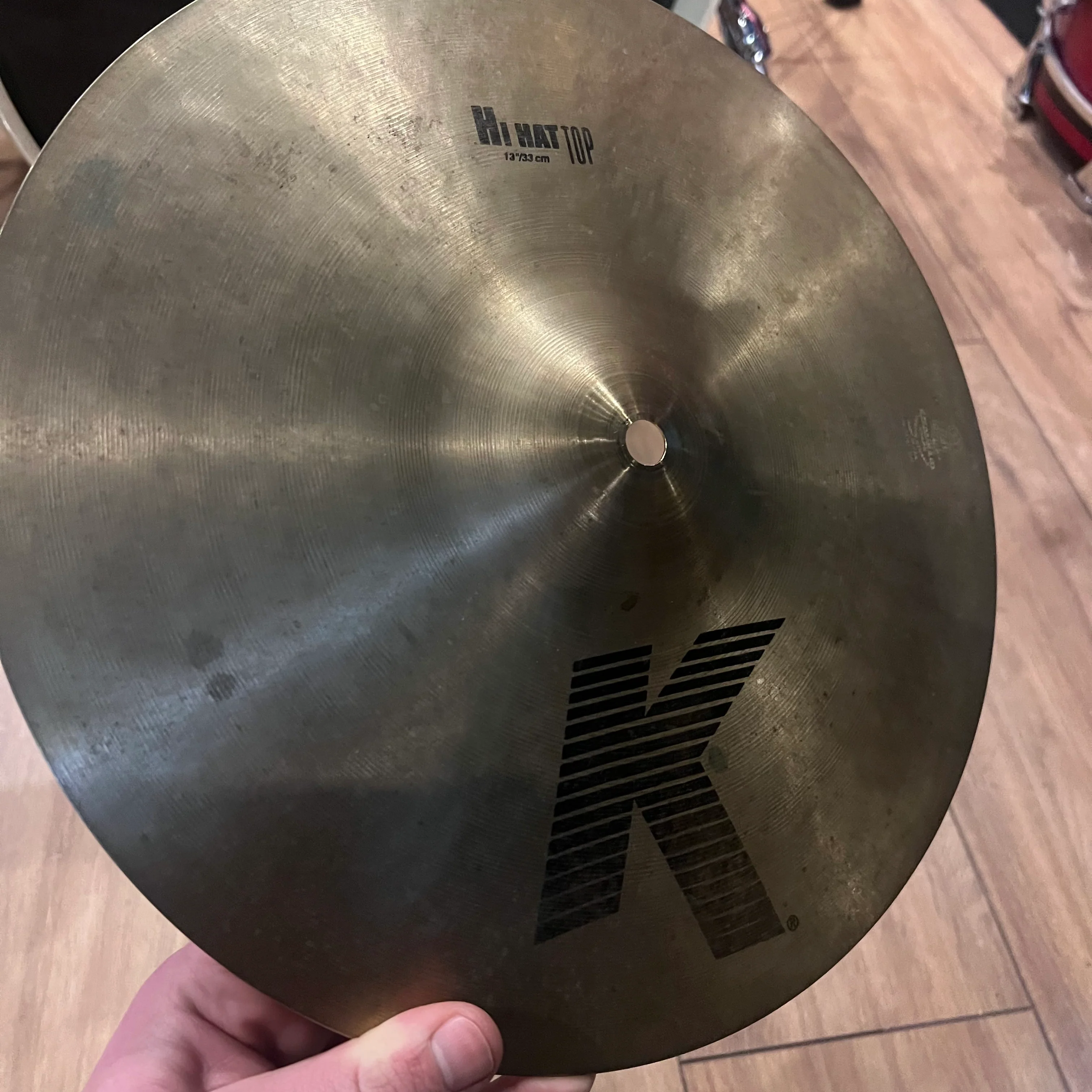 Zildjian K/Z 13” Hi Hat Cymbals #1277 - Image 6