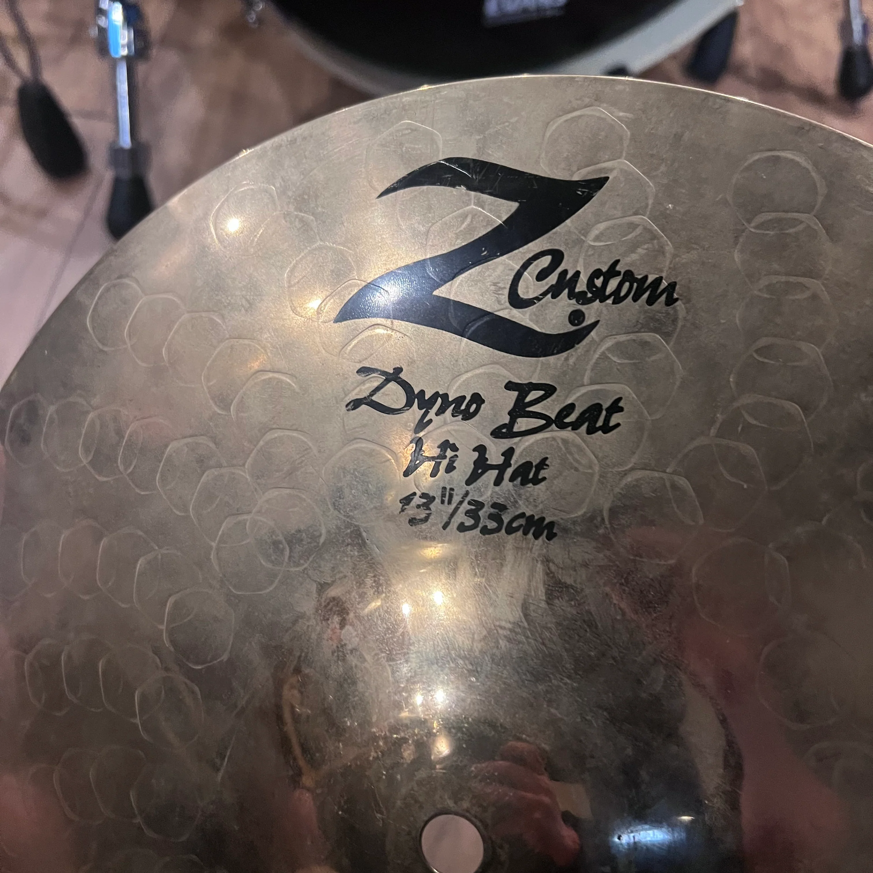 Zildjian K/Z 13” Hi Hat Cymbals #1277 - Image 8