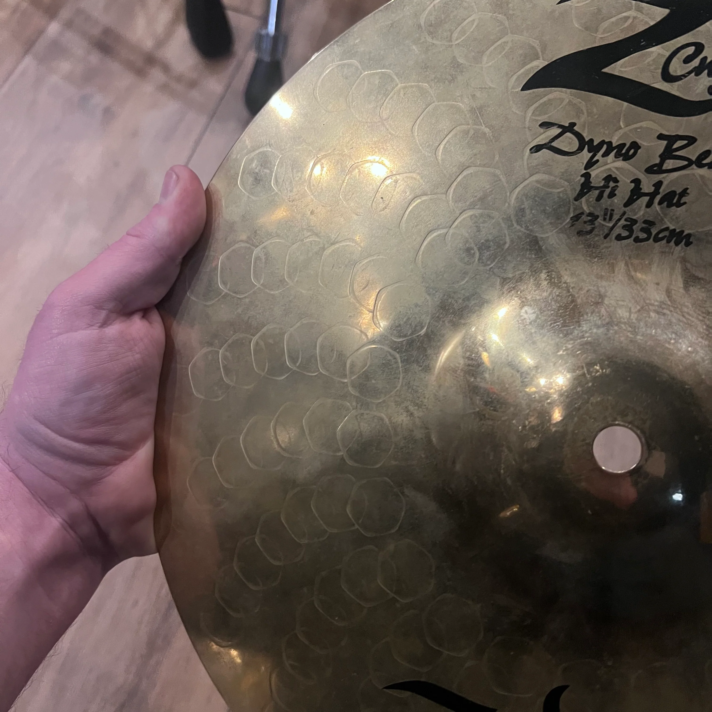 Zildjian K/Z 13” Hi Hat Cymbals #1277 - Image 9