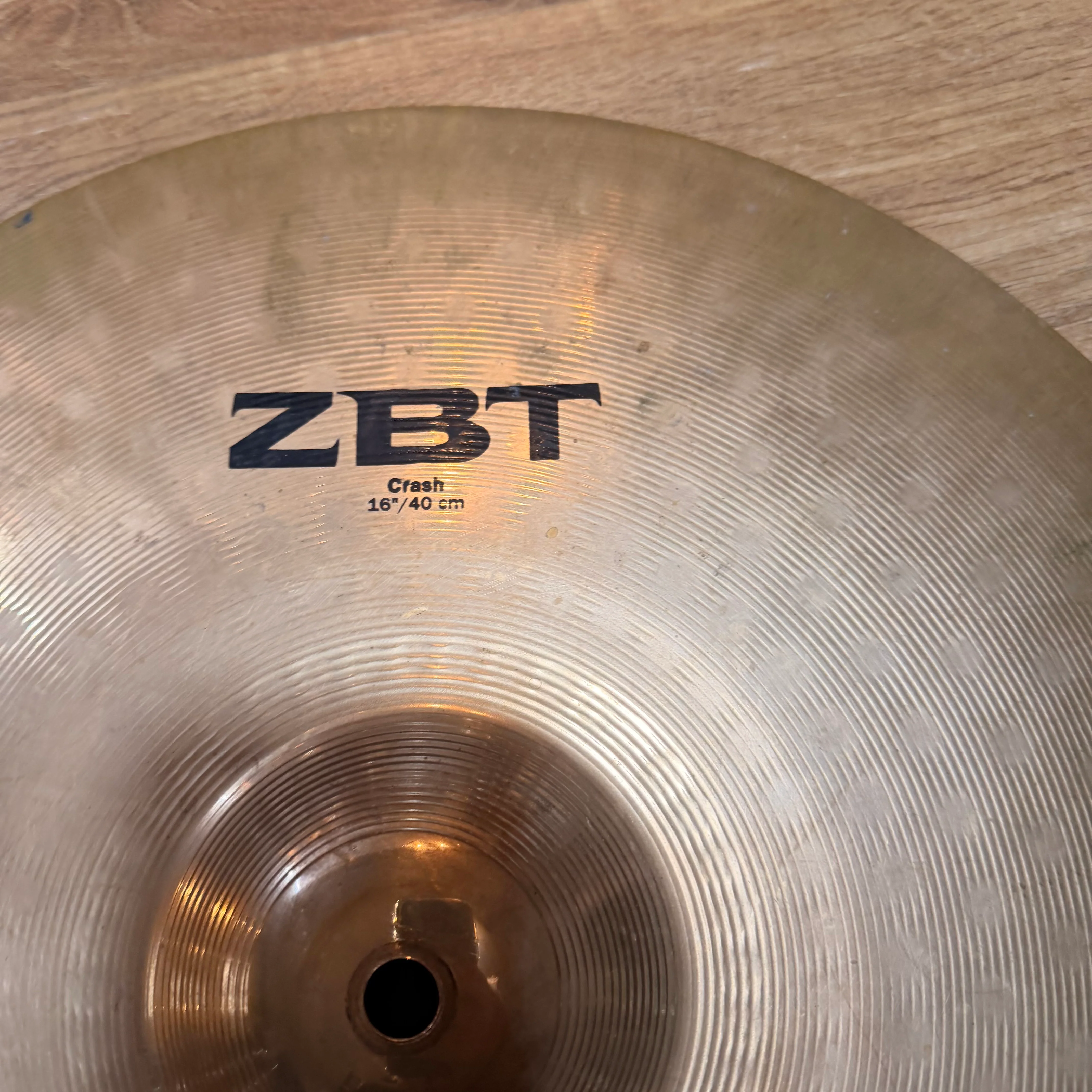 Zildjian ZBT 16” Crash Cymbal #1317 - Image 3